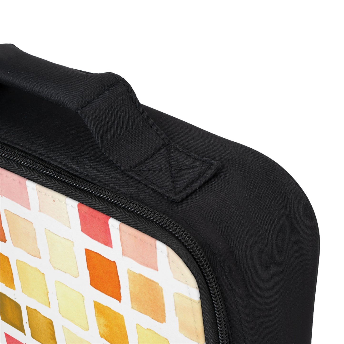 Color Chart Watercolor Design Lunch Bag – Eco-Friendly Tote for School, Work, Picnics & Beach - Brooke Zitting, LLC