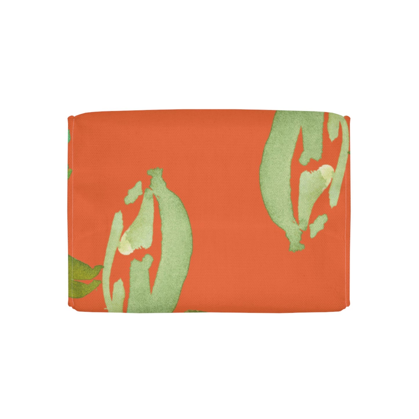Citrus and Peach Watercolor Design Lunch Bag – Insulated, Wipe-Clean, Eco-Friendly Tote for Daily Use - Brooke Zitting, LLC