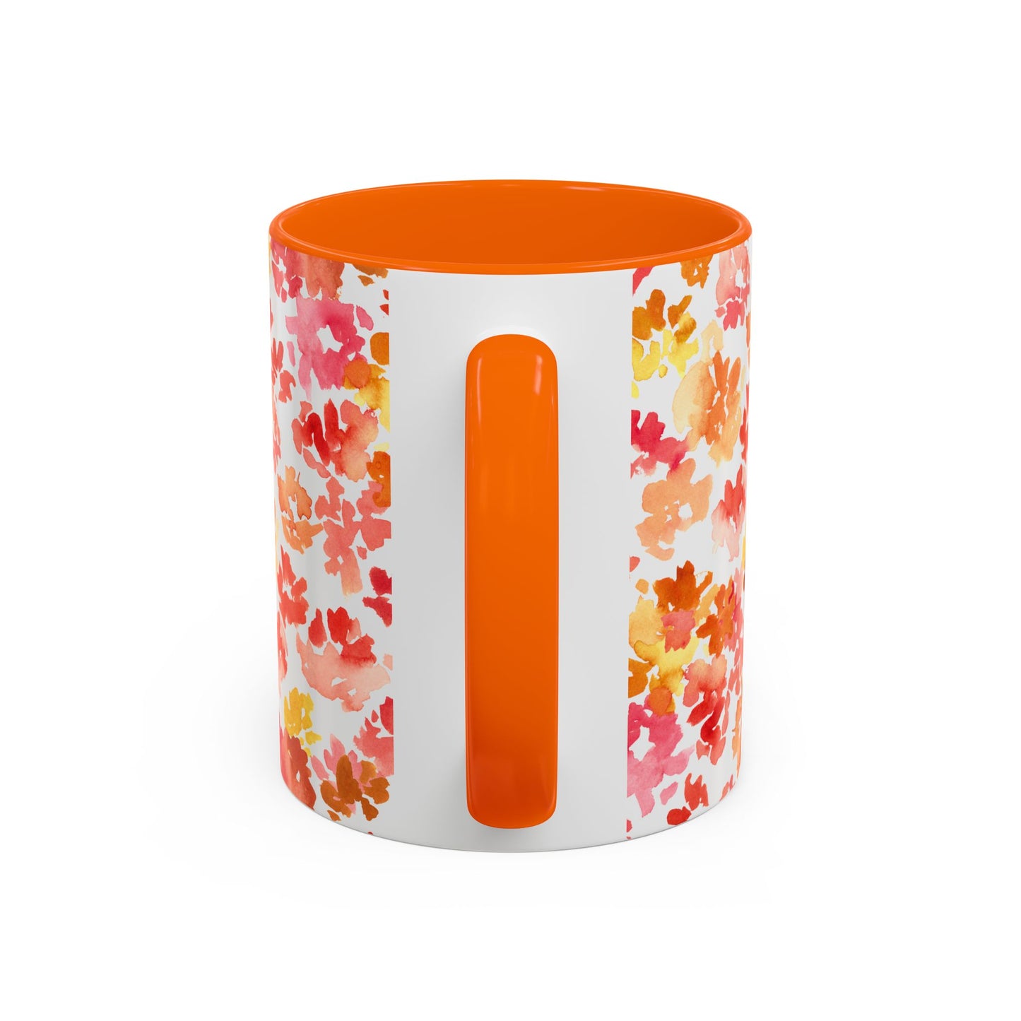 Posy Coffee Mug - Warm Floral Design (11oz, 15oz) - Brooke Zitting, LLC