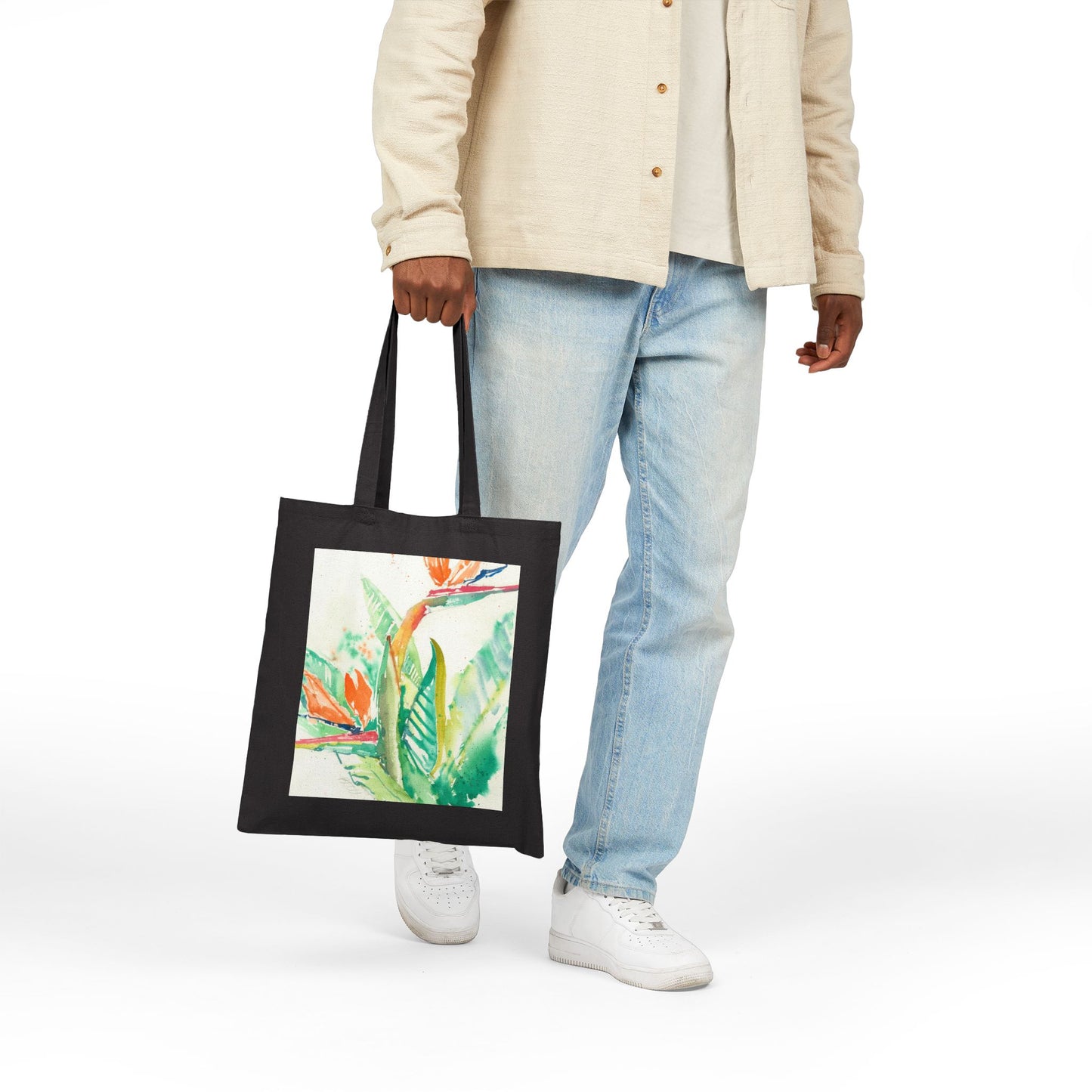 Another Day in Paradise Cotton Canvas Tote – Eco-Friendly Beach & Shopping Bag for Ocean Lovers