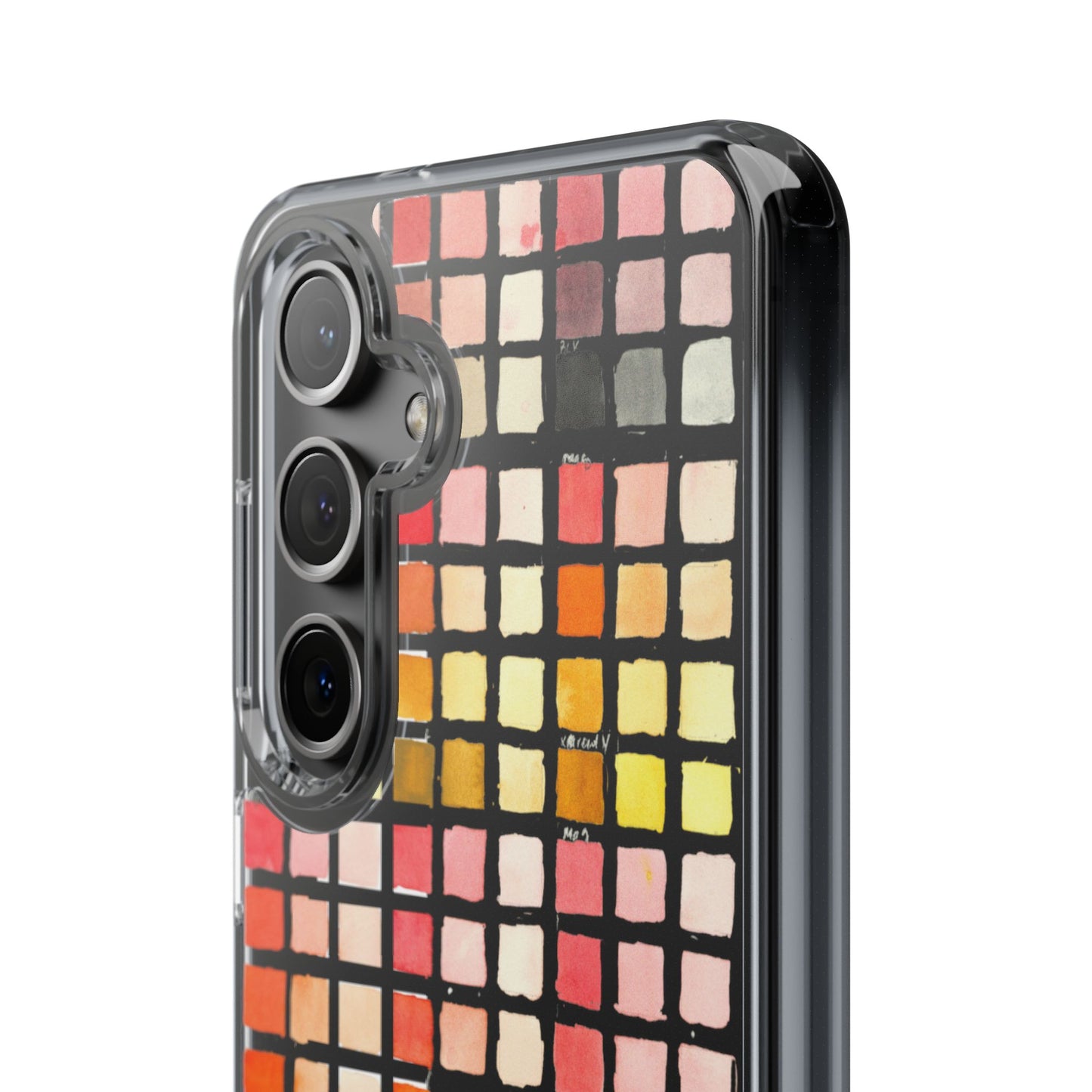 Watercolor Paint Swatches Clear Phone Case - Brooke Zitting, LLC