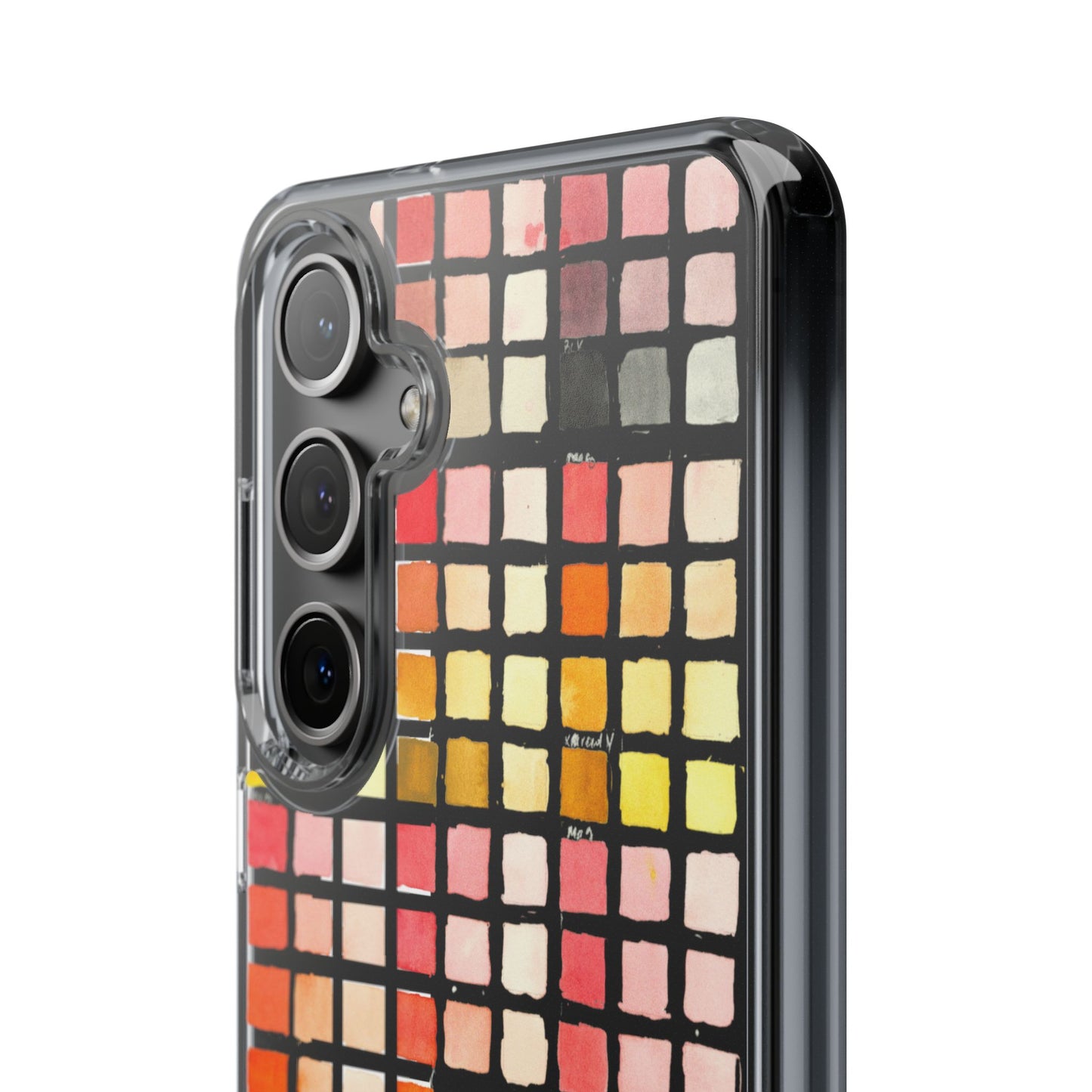 Watercolor Paint Swatches Clear Phone Case - Brooke Zitting, LLC