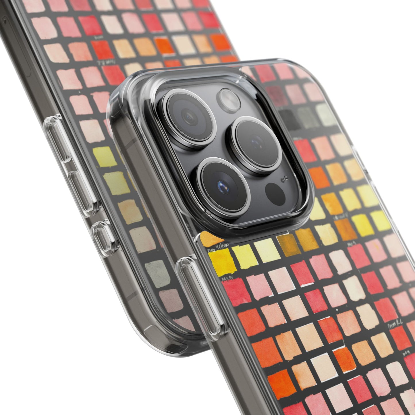 Watercolor Paint Swatches Clear Phone Case - Brooke Zitting, LLC