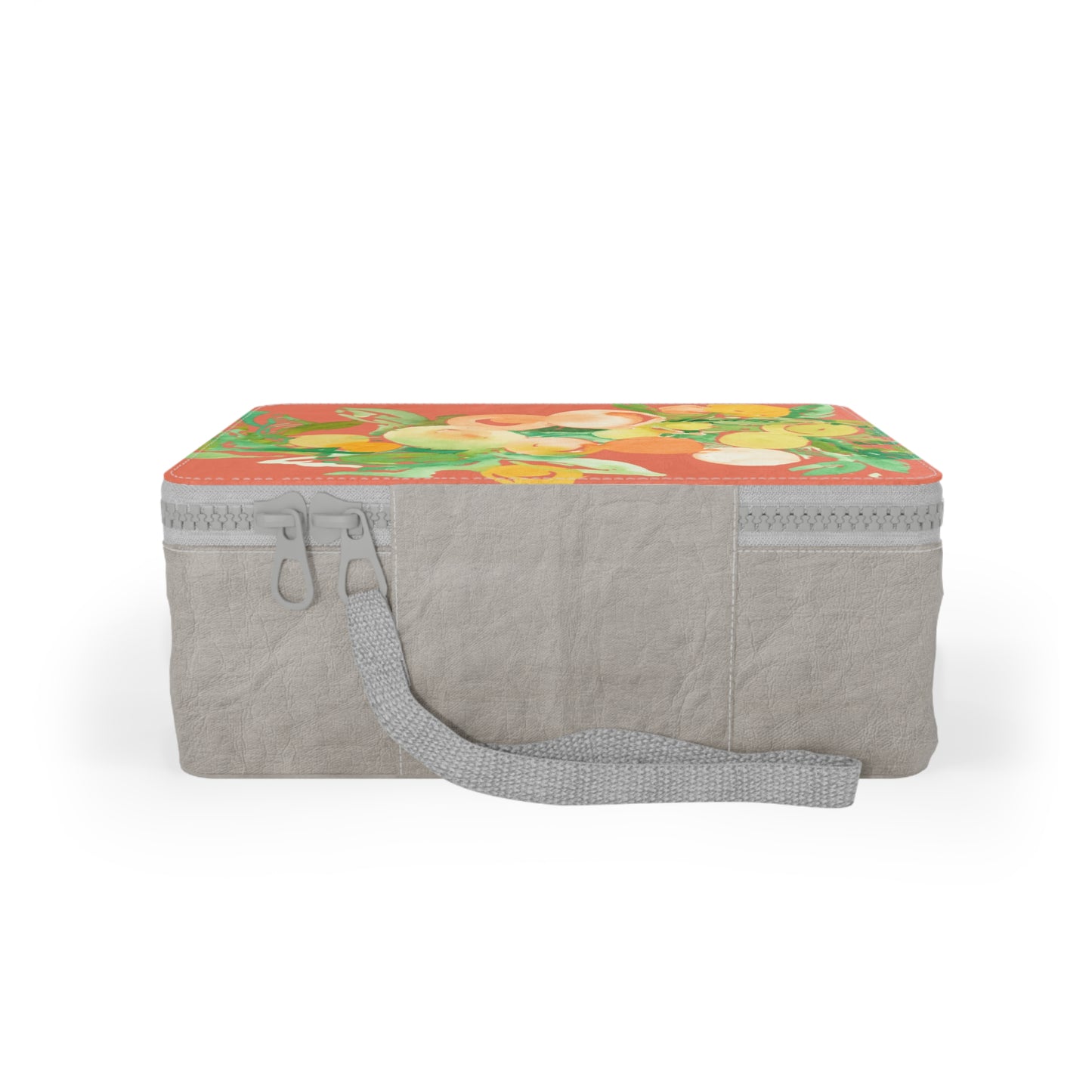 The Citrus and Peaches Paper Lunch Bag - Brooke Zitting, LLC