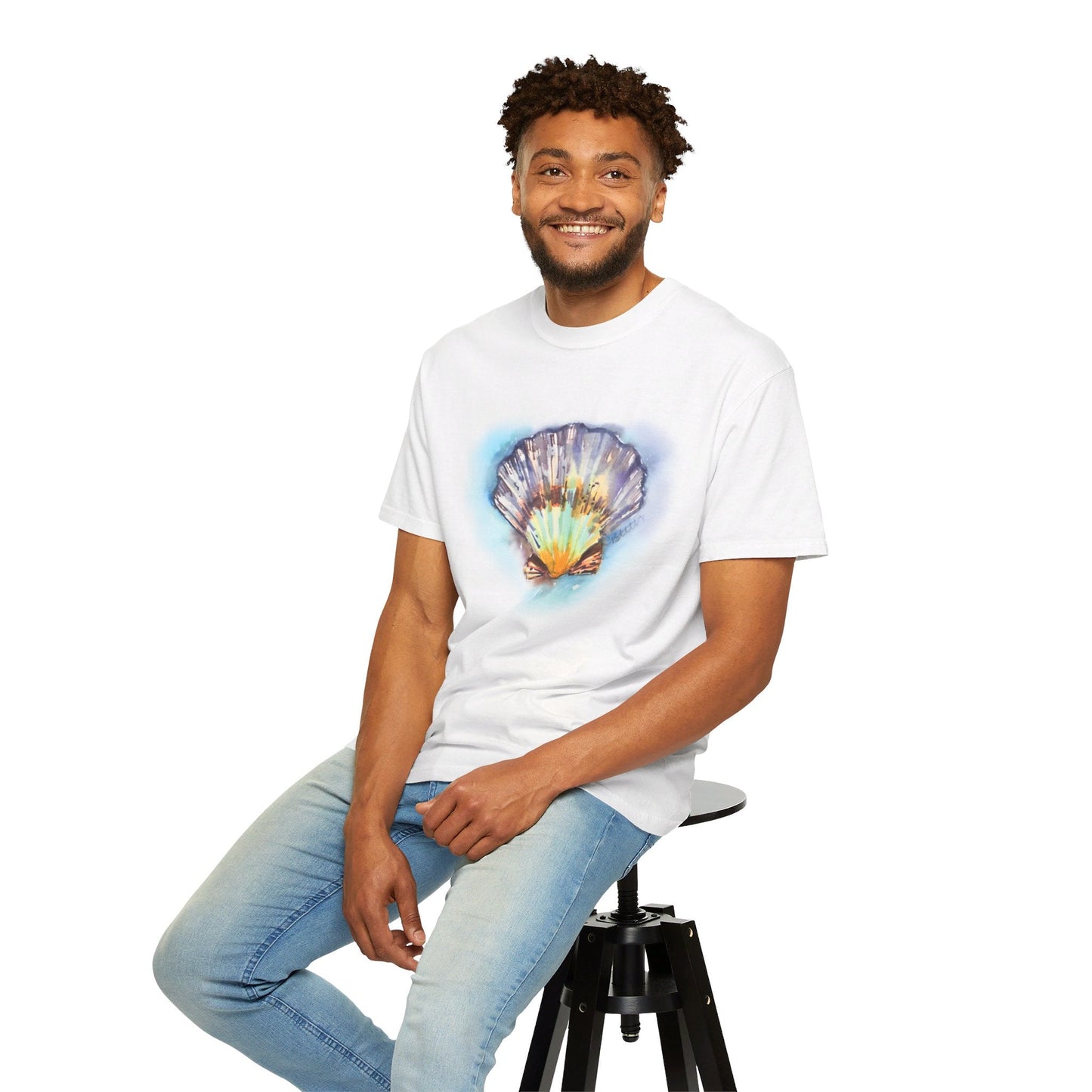 The Men's Seashell Tee - Brooke Zitting, LLC