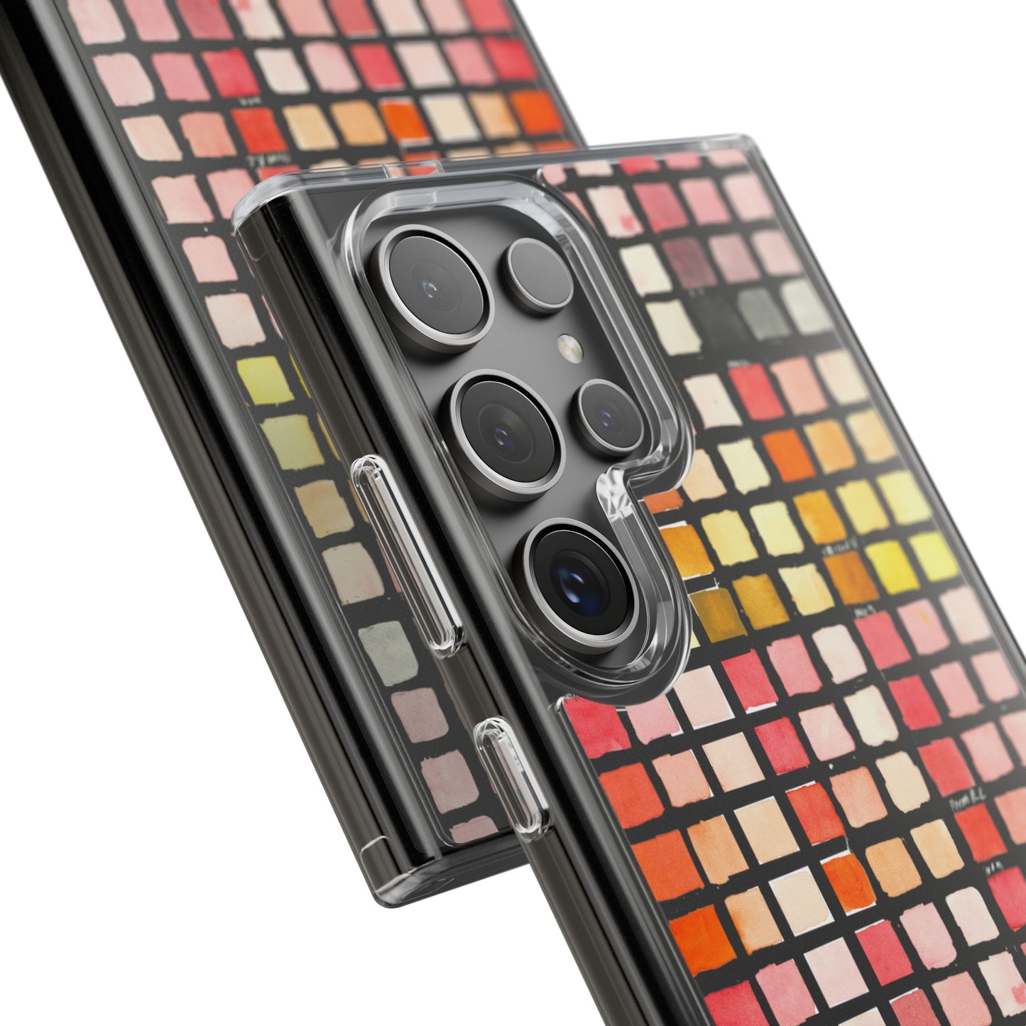 Watercolor Paint Swatches Clear Phone Case - Brooke Zitting, LLC