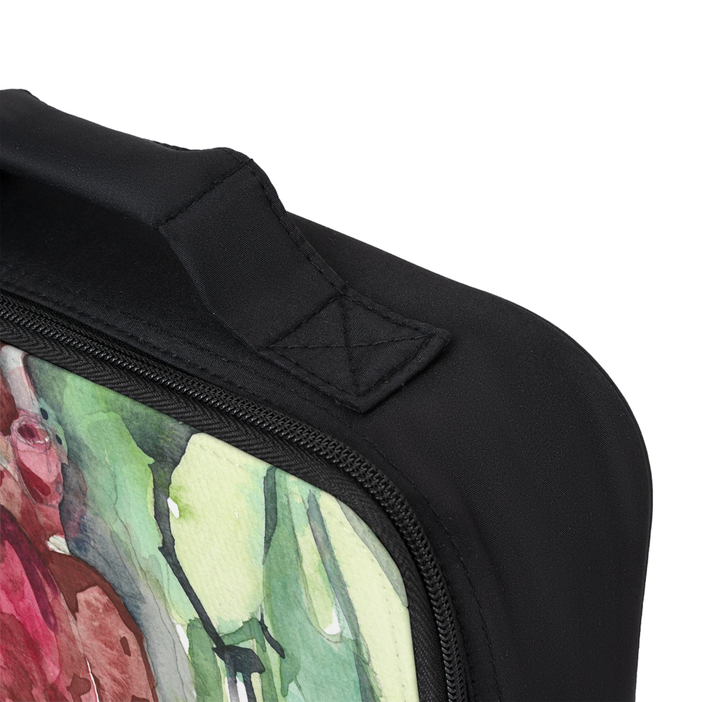 Prickly Pear Watercolor Design Lunch Bag – Eco-Friendly Tote for School, Work, Picnics & Beach - Brooke Zitting, LLC