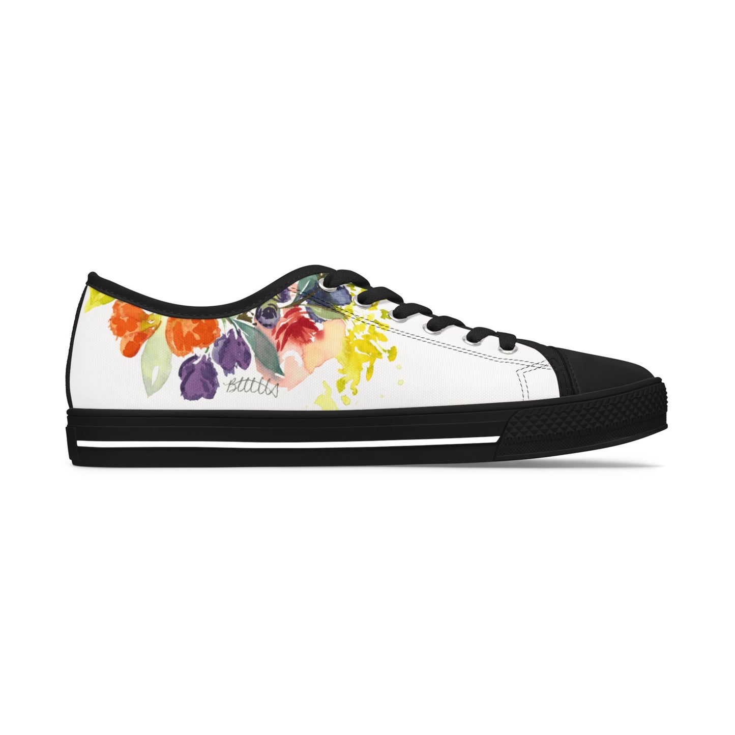 Floral Low-top Sneakers - The Perfect Gift for Her - Brooke Zitting, LLC