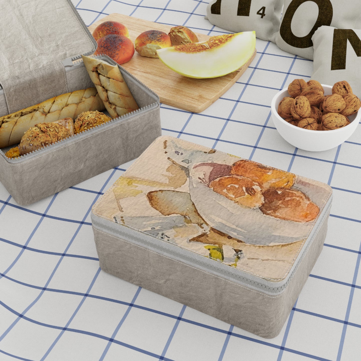 The Artist's Table Paper Lunch Bag - Brooke Zitting, LLC