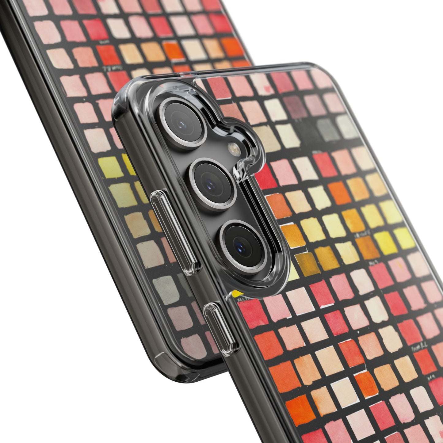 Watercolor Paint Swatches Clear Phone Case - Brooke Zitting, LLC