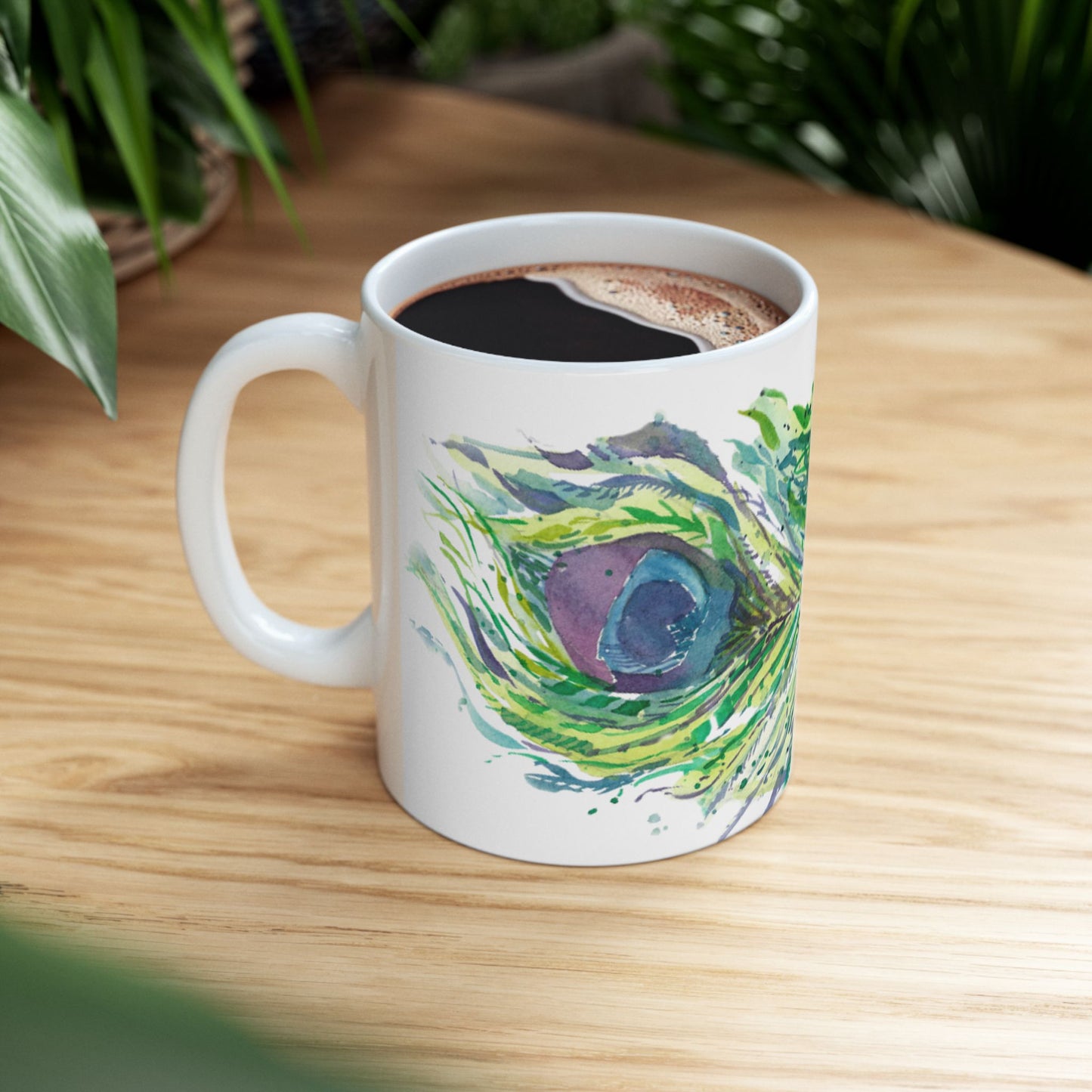 The Light as a Feather Ceramic Mug | 11oz & 15oz | Perfect Gift - Brooke Zitting, LLC