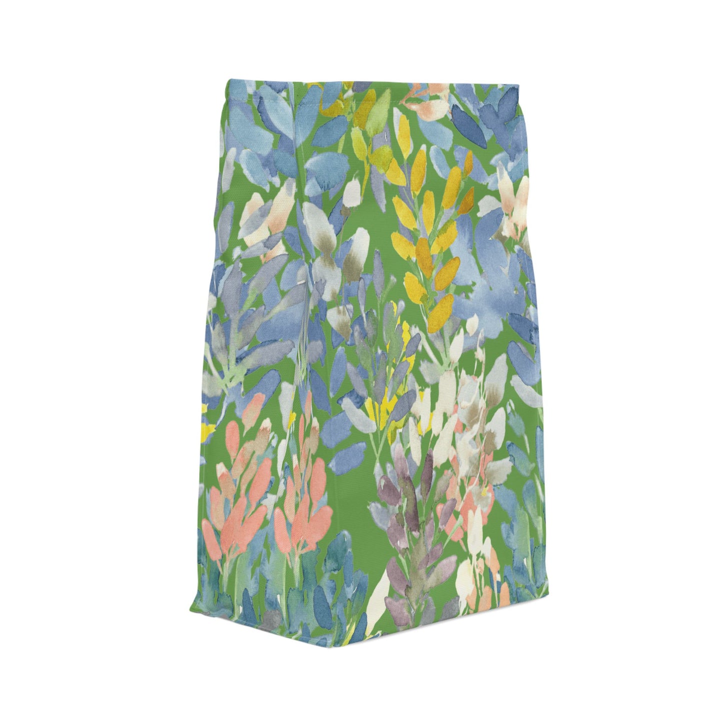 Petal Parade Watercolor Design Lunch Bag – Insulated, Wipe-Clean, Eco-Friendly Tote for Daily Use - Brooke Zitting, LLC