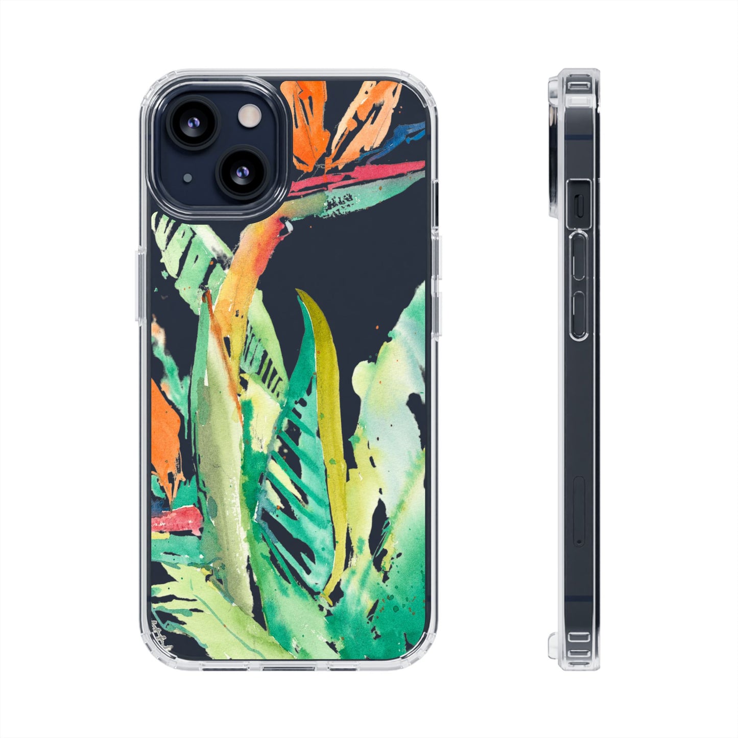 Another Day in Paradise Watercolor Clear Phone Case - Brooke Zitting, LLC