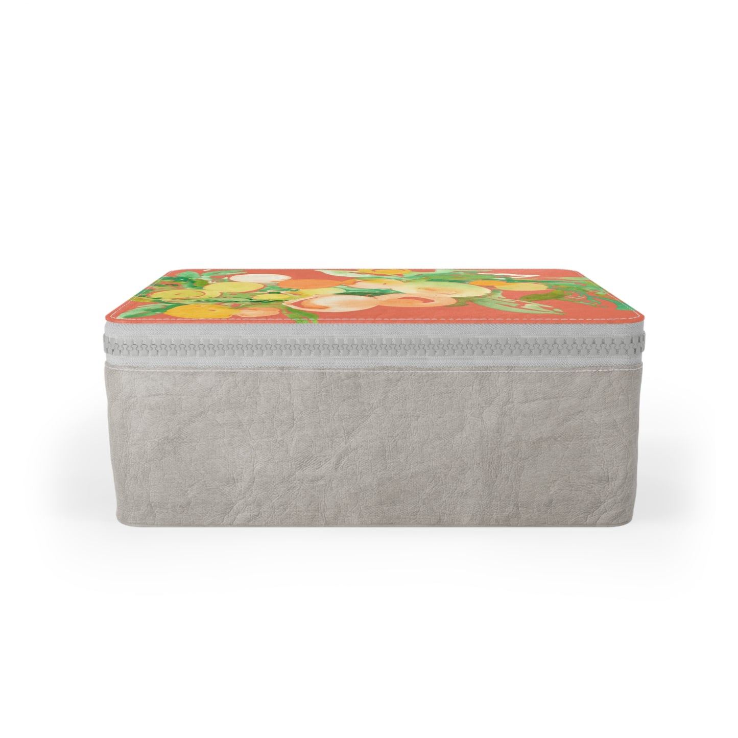 The Citrus and Peaches Paper Lunch Bag - Brooke Zitting, LLC