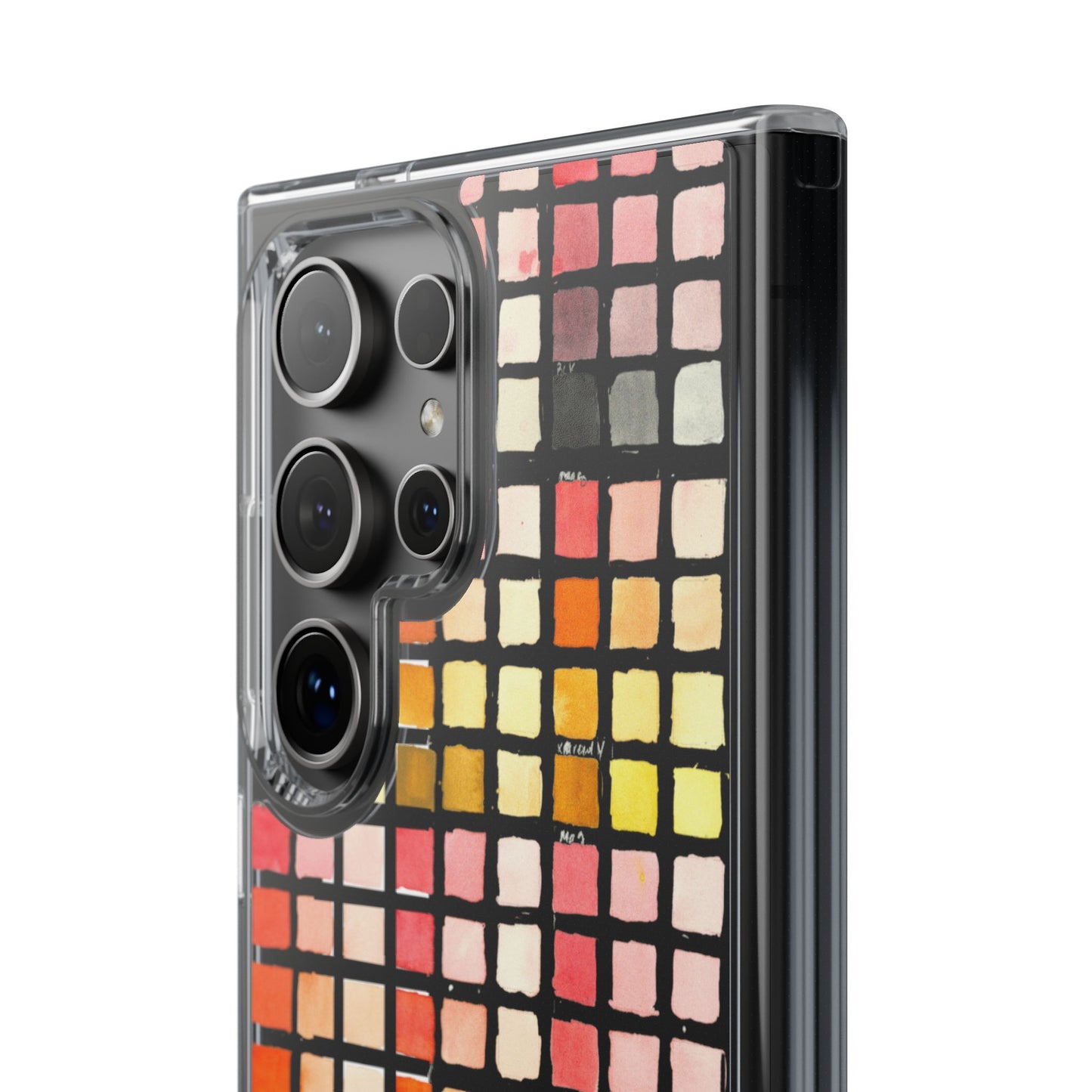 Watercolor Paint Swatches Clear Phone Case - Brooke Zitting, LLC