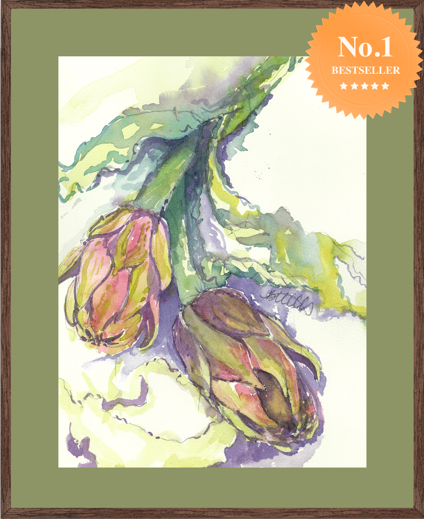 Italian Artichokes, The Fine Art Print - Brooke Zitting, LLC