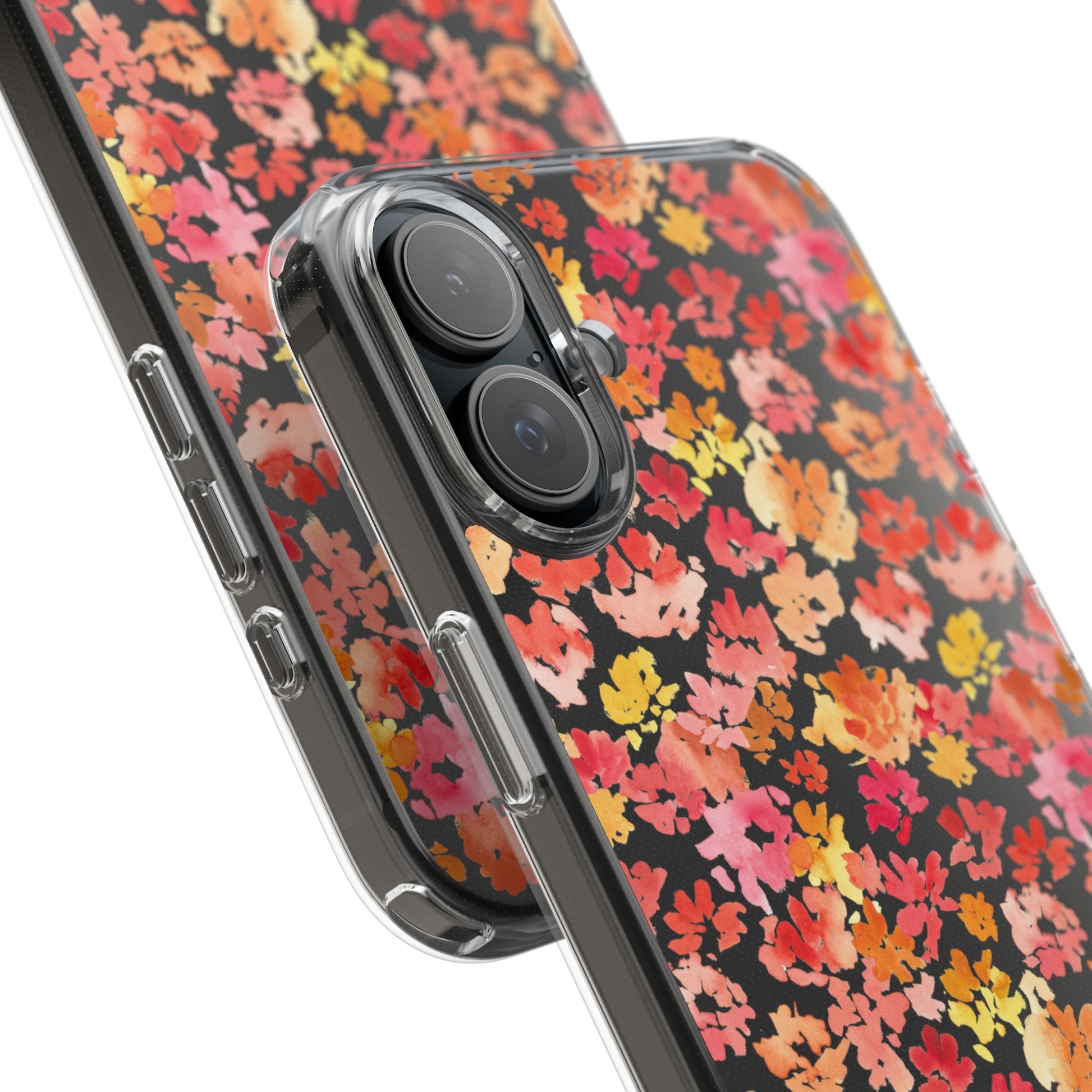 Watercolor Mini Posy Clear Phone Case - Brooke Zitting, LLC