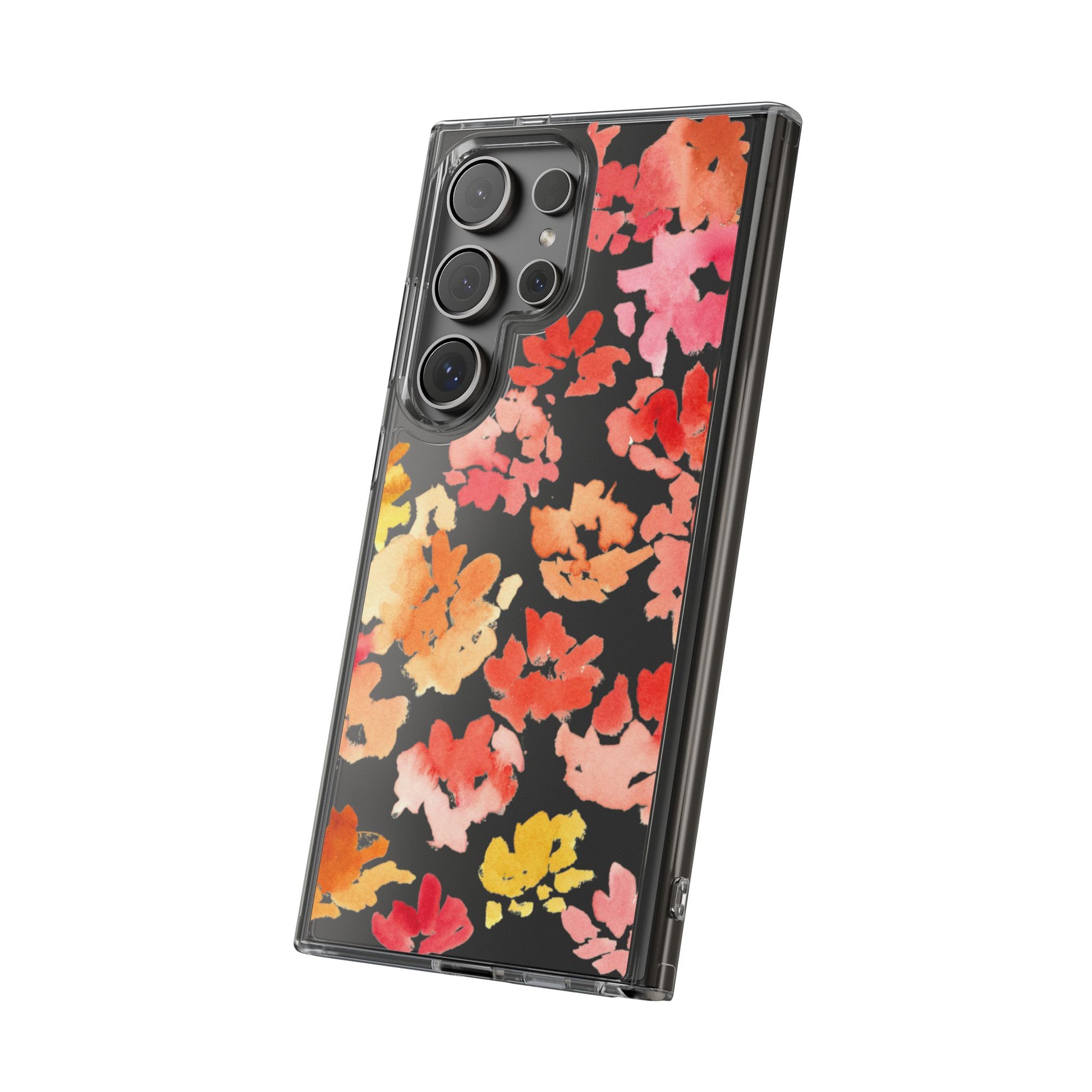 Watercolor Posy Clear Phone Case - Brooke Zitting, LLC