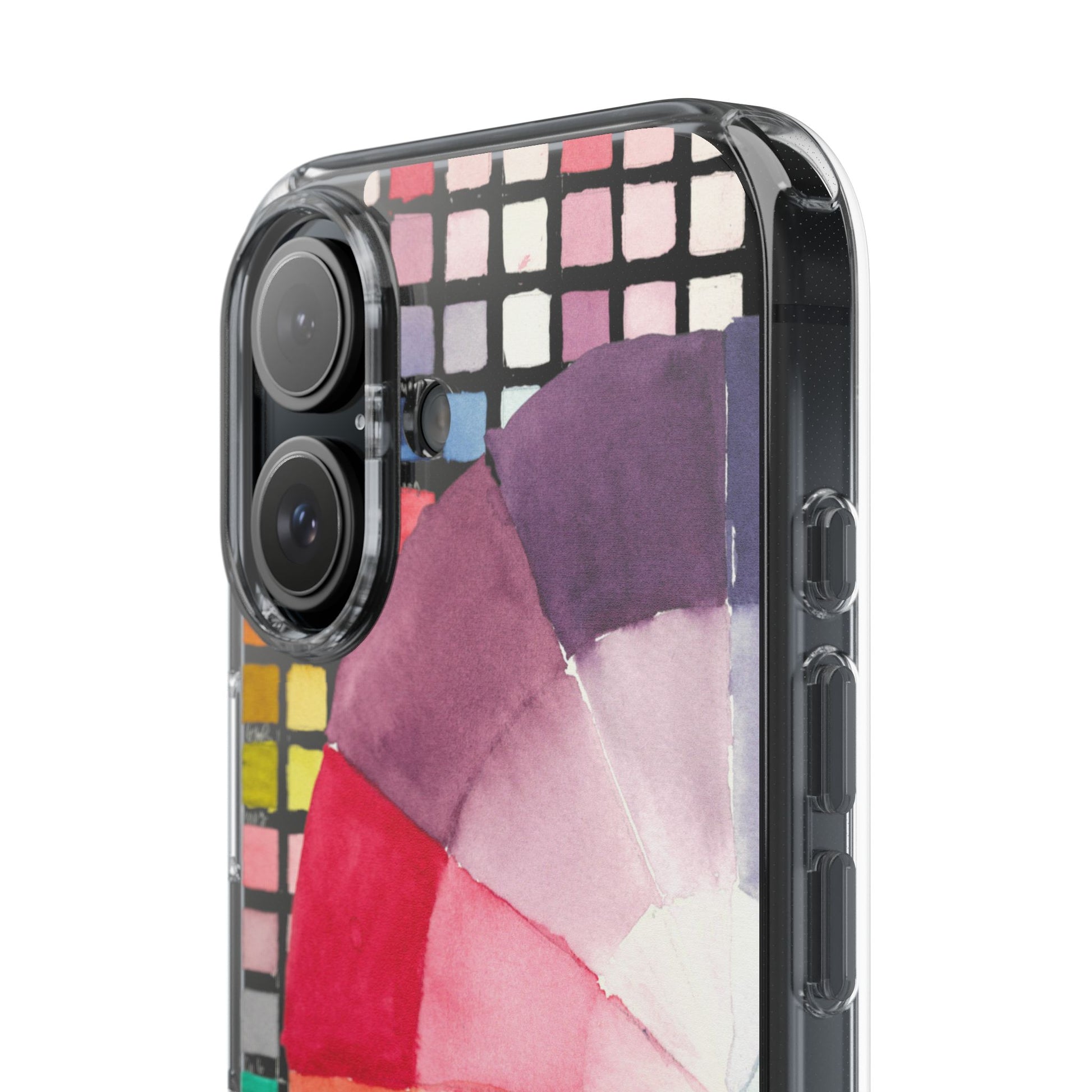 Watercolor-Theory Clear Phone Case - Brooke Zitting, LLC