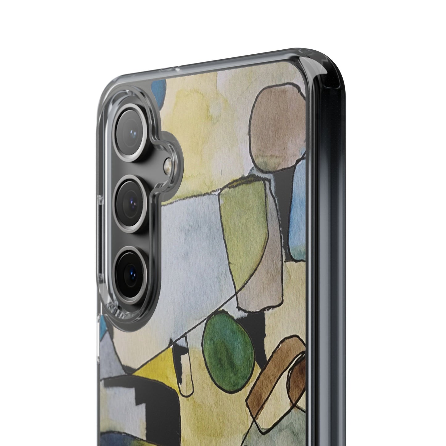 Abstract Watercolor Clear Phone Case - Brooke Zitting, LLC