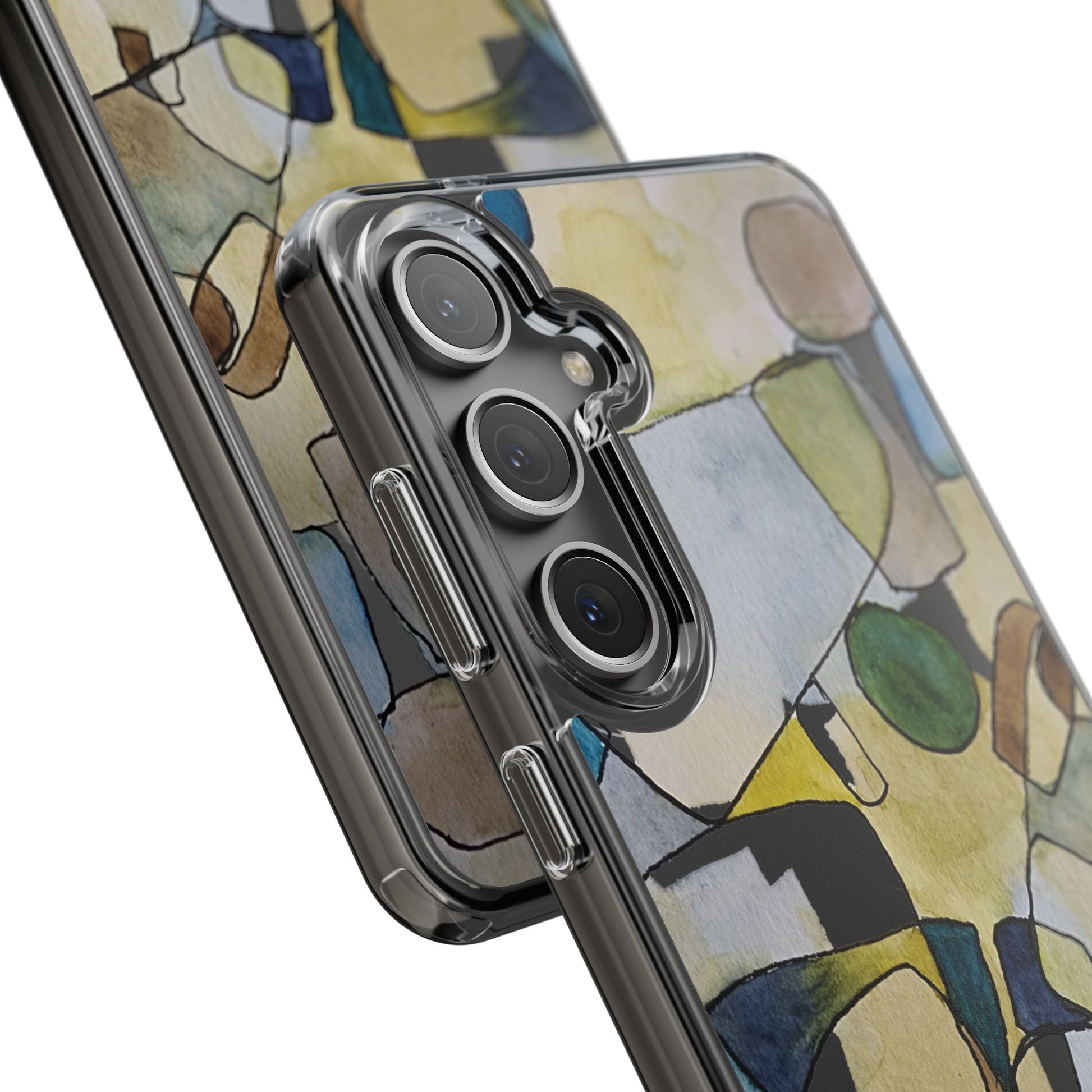 Abstract Watercolor Clear Phone Case - Brooke Zitting, LLC