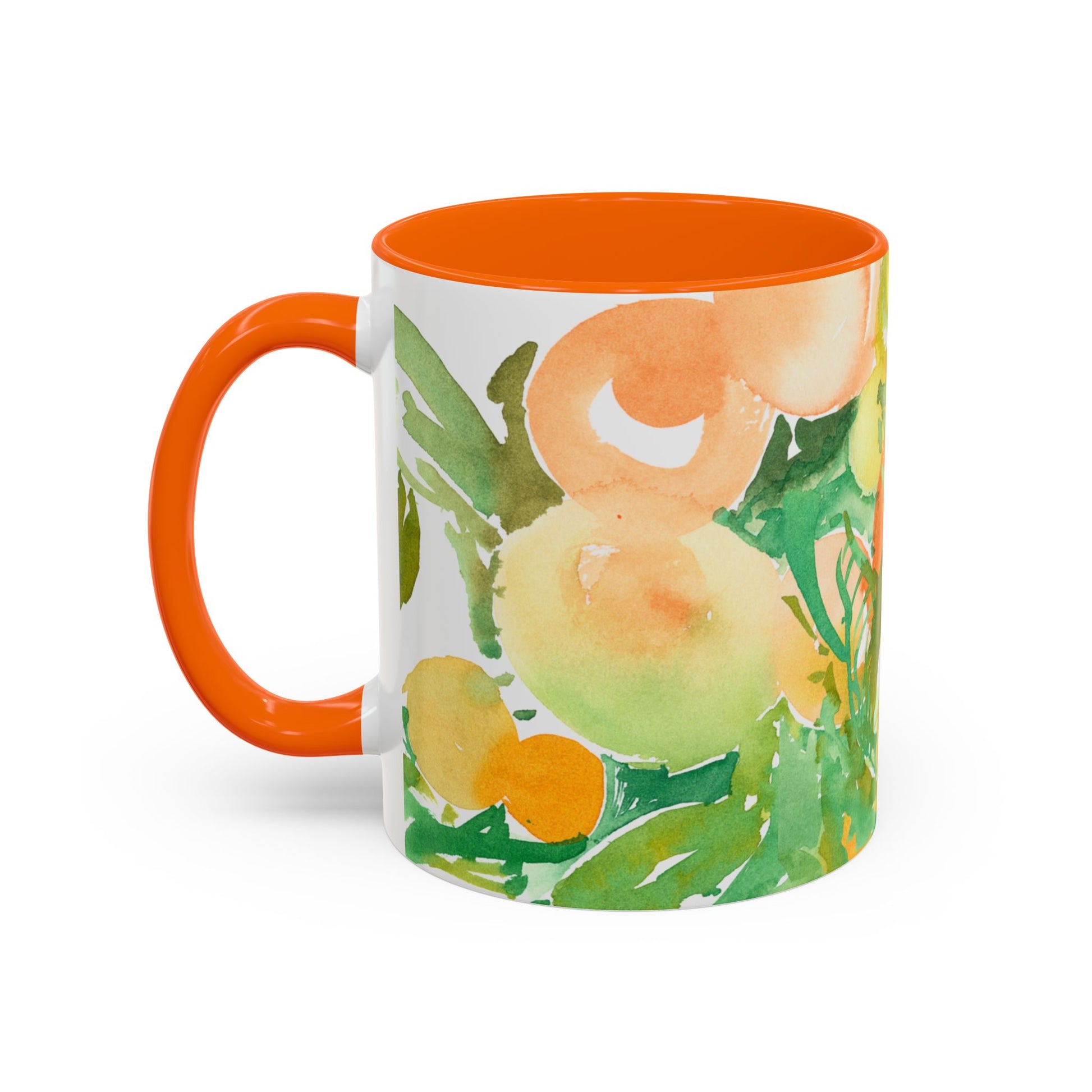Citrus and Peaches Coffee Mug (11, 15oz) - Brooke Zitting, LLC
