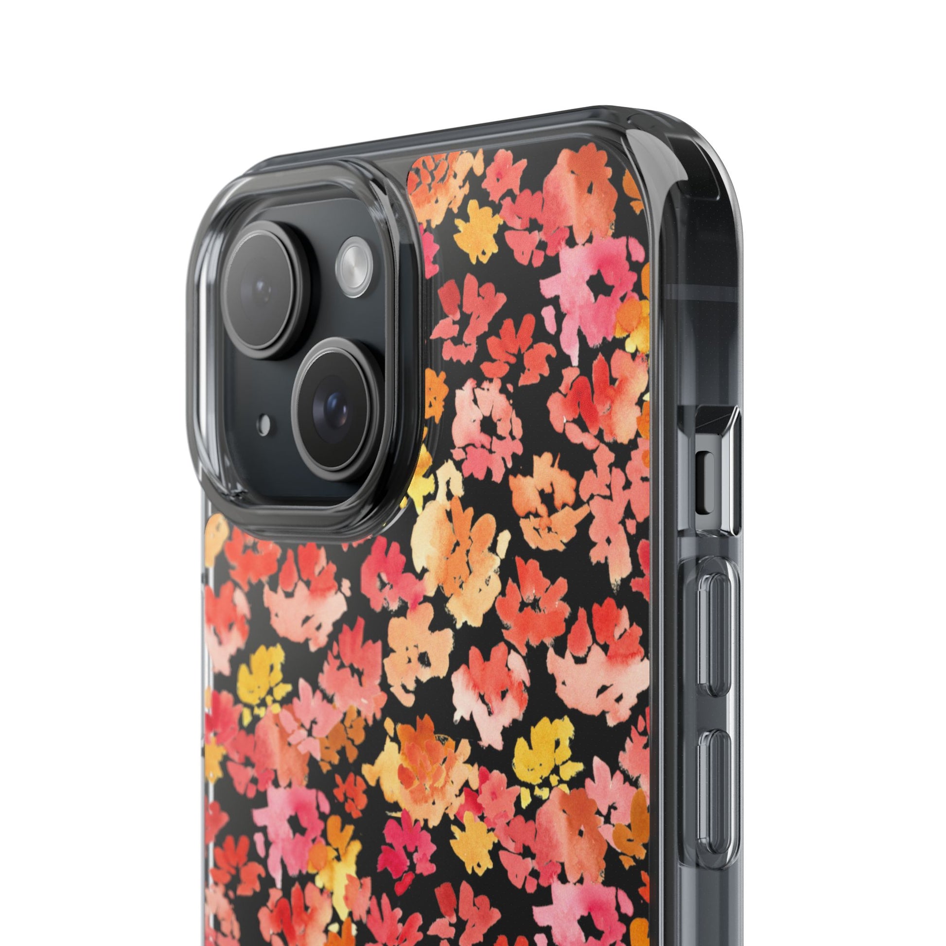 Watercolor Mini Posy Clear Phone Case - Brooke Zitting, LLC