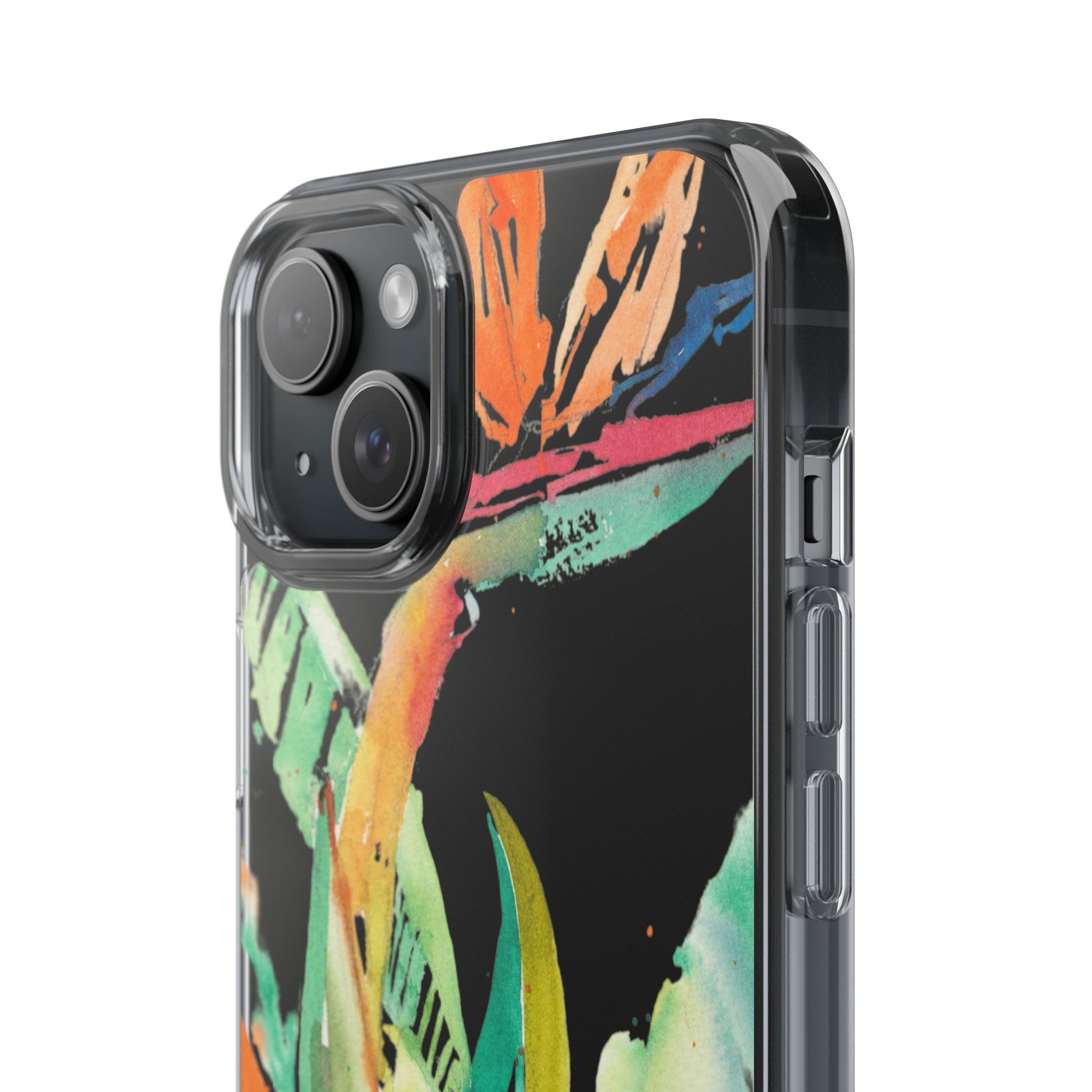 Another Day in Paradise Watercolor Clear Phone Case - Brooke Zitting, LLC