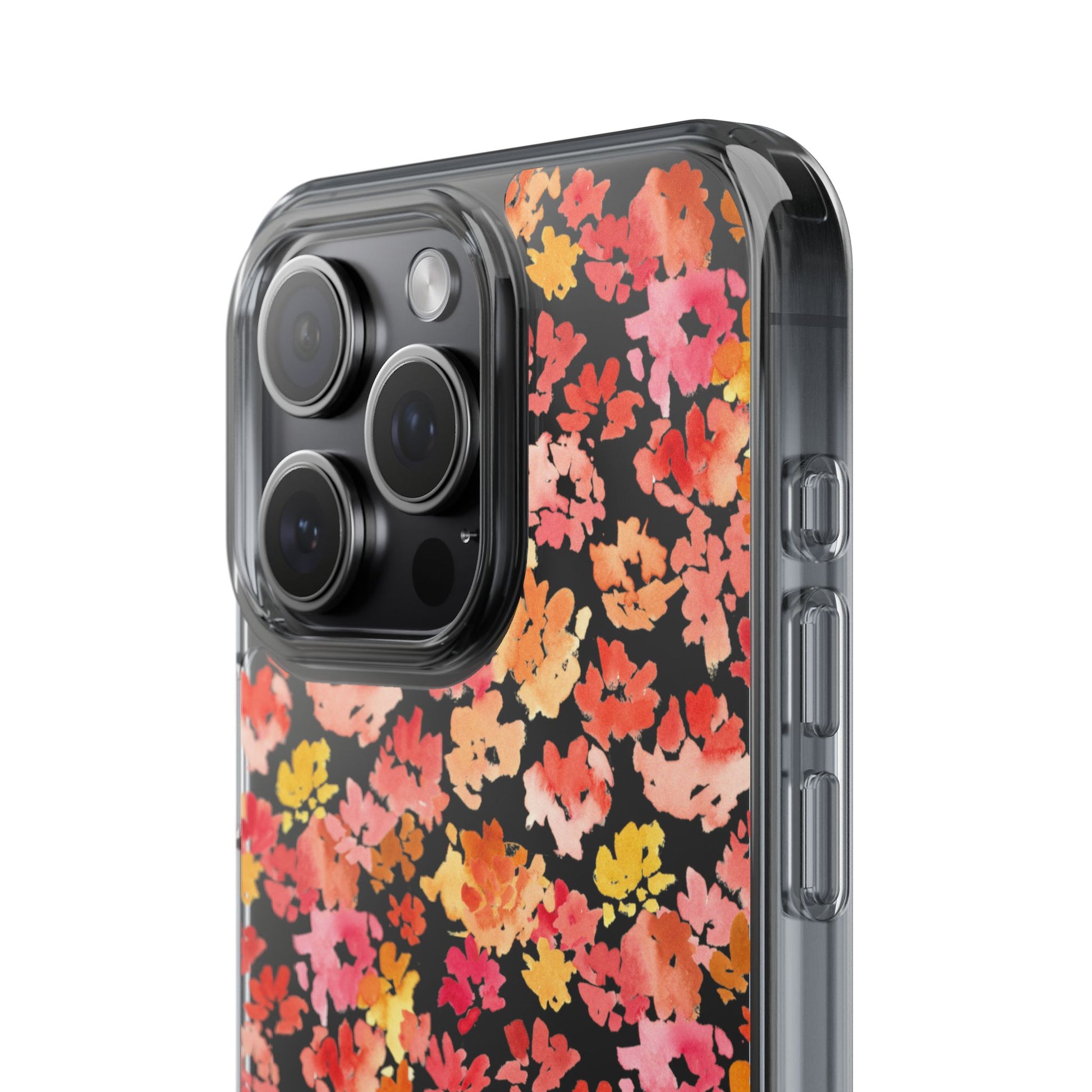 Watercolor Mini Posy Clear Phone Case - Brooke Zitting, LLC