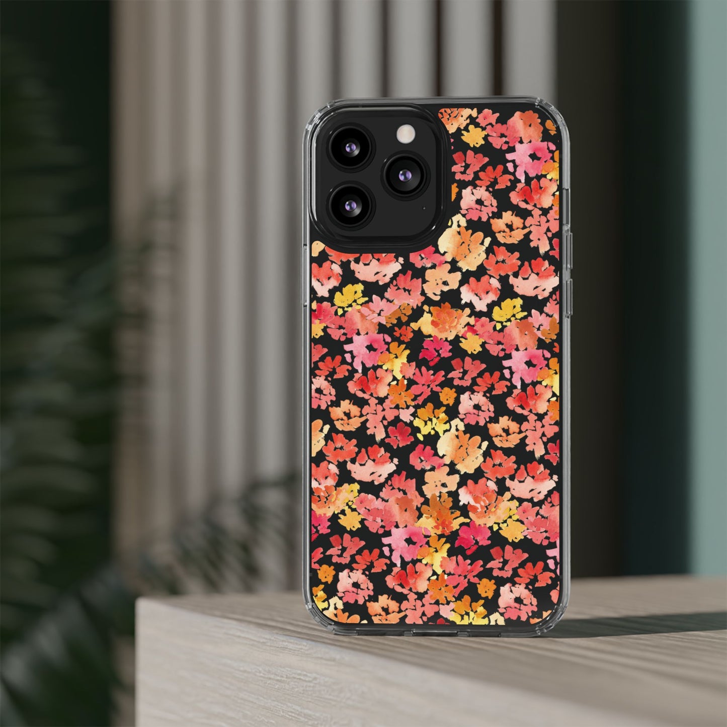 Watercolor Mini Posy Clear Phone Case - Brooke Zitting, LLC