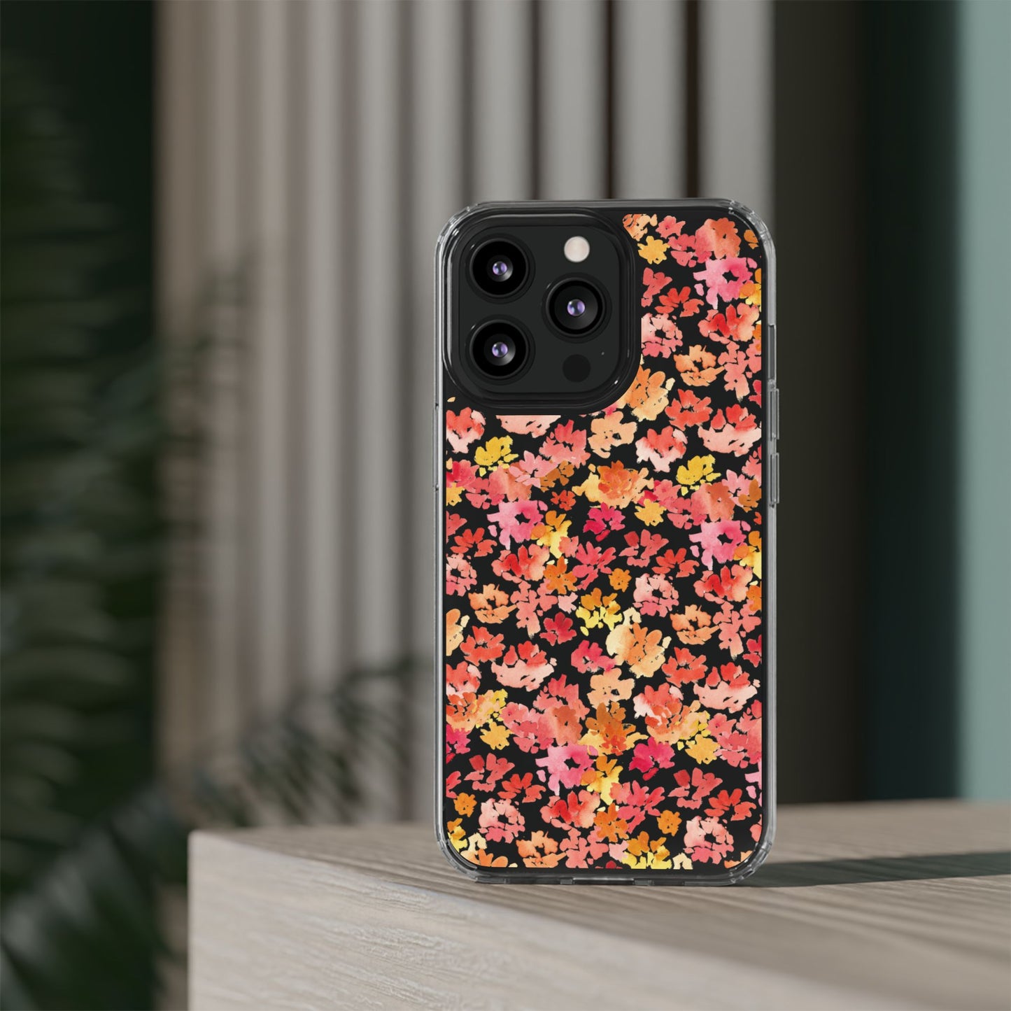 Watercolor Mini Posy Clear Phone Case - Brooke Zitting, LLC