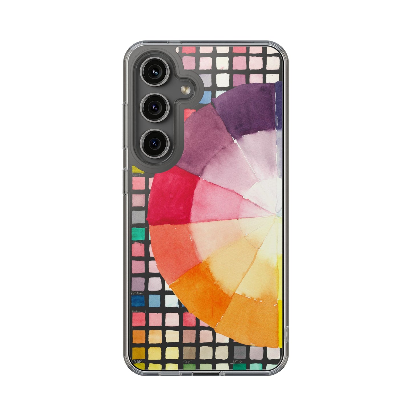 Watercolor-Theory Clear Phone Case - Brooke Zitting, LLC