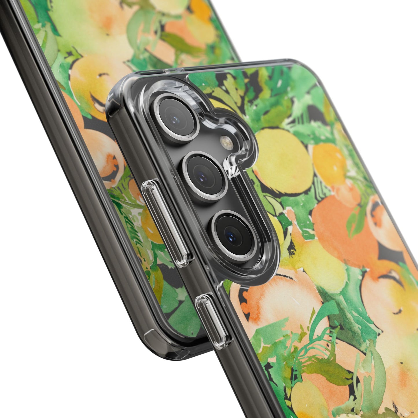 Watercolor Peach Party Clear Phone Case - Brooke Zitting, LLC