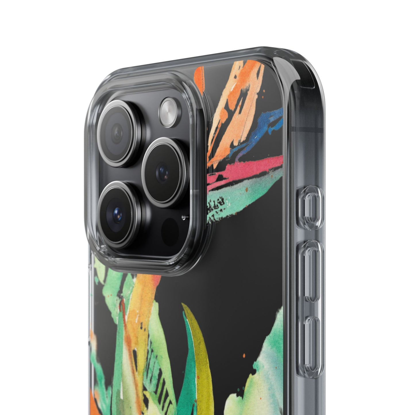 Another Day in Paradise Watercolor Clear Phone Case - Brooke Zitting, LLC