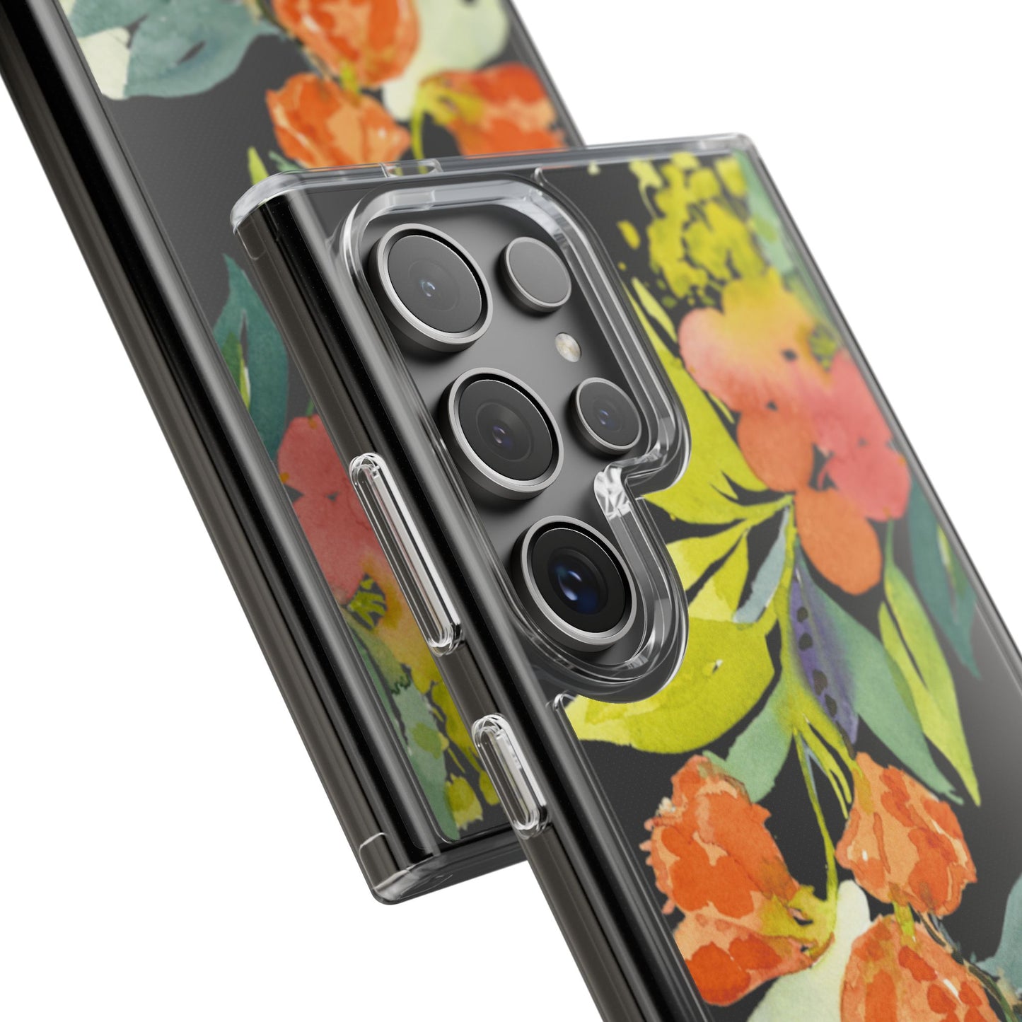 Watercolor Floral Blooms Clear Phone Case - Brooke Zitting, LLC
