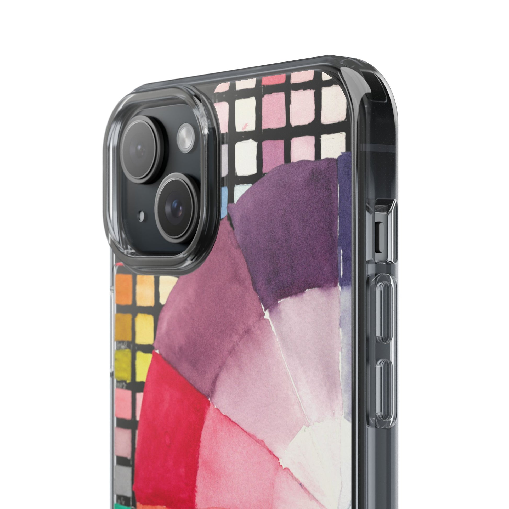 Watercolor-Theory Clear Phone Case - Brooke Zitting, LLC