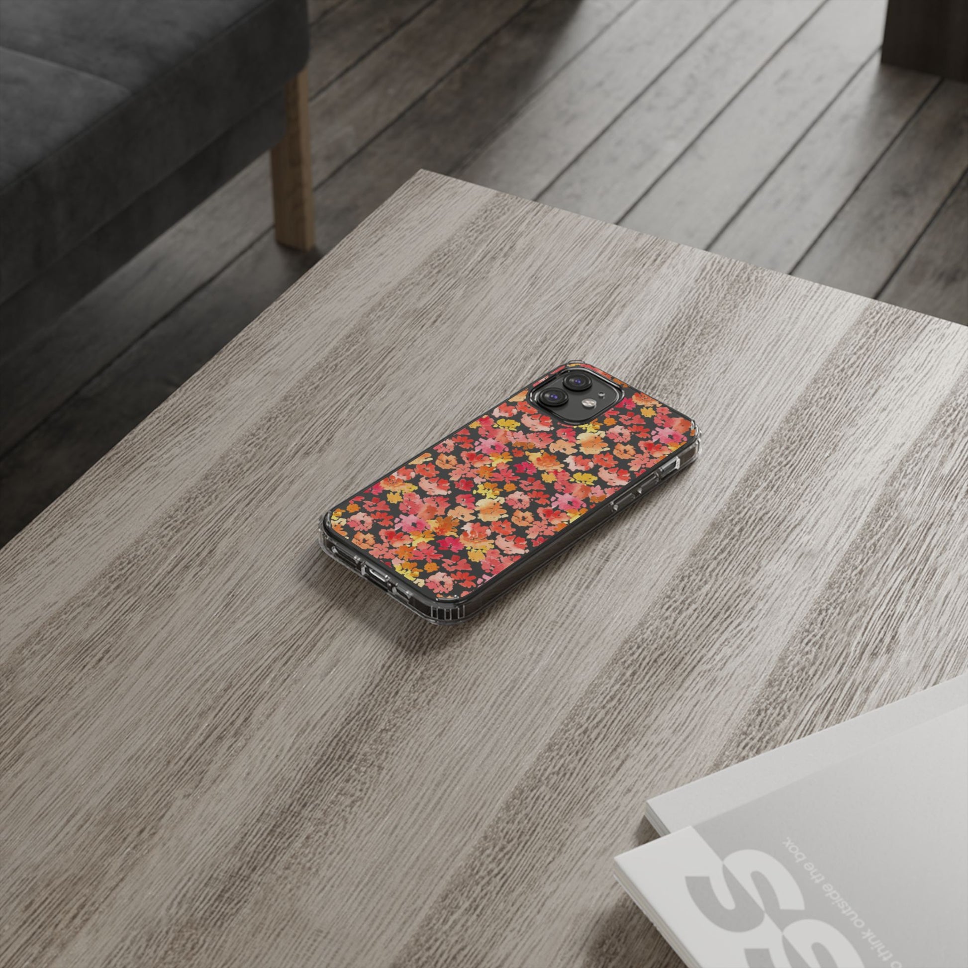 Watercolor Mini Posy Clear Phone Case - Brooke Zitting, LLC