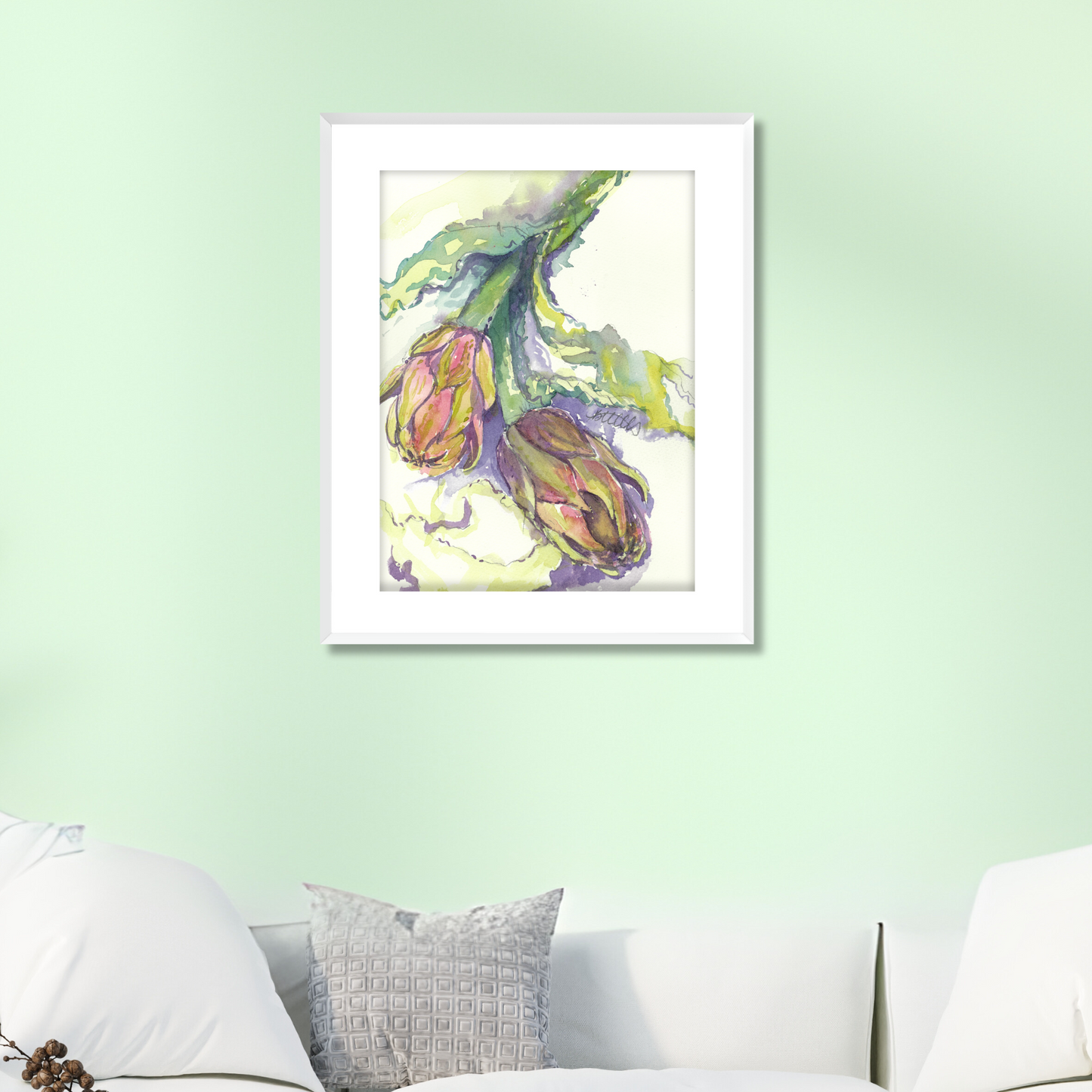 Italian Artichokes, The Fine Art Print