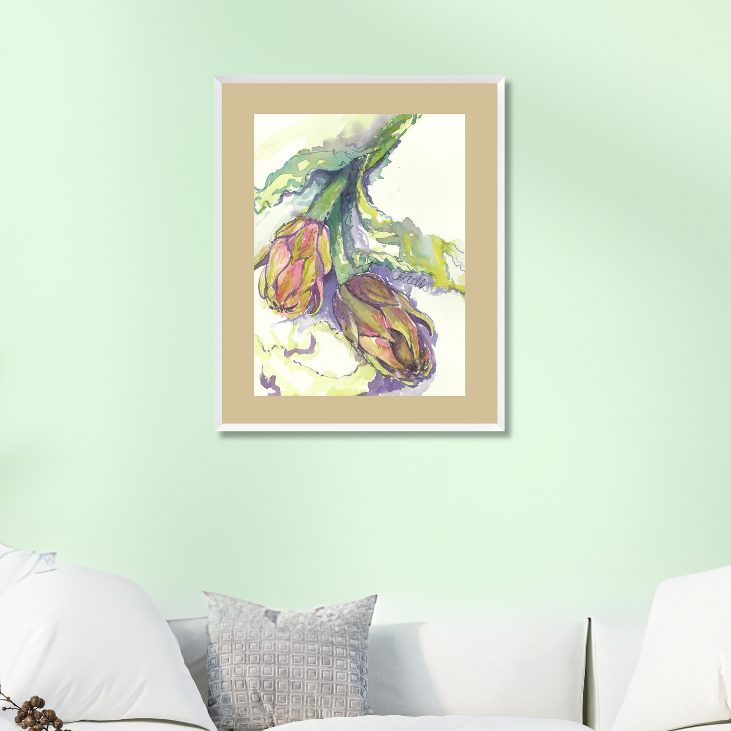 Italian Artichokes, The Fine Art Print