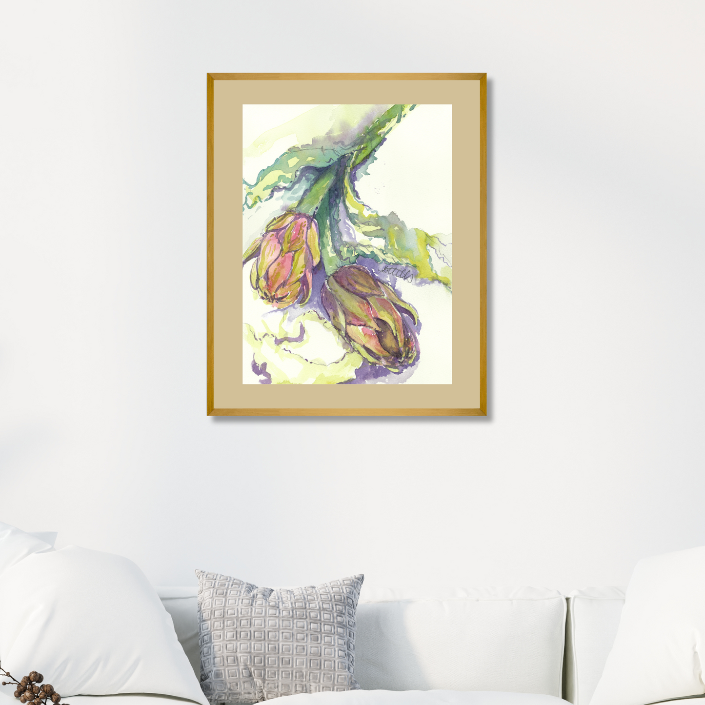 Italian Artichokes, The Fine Art Print