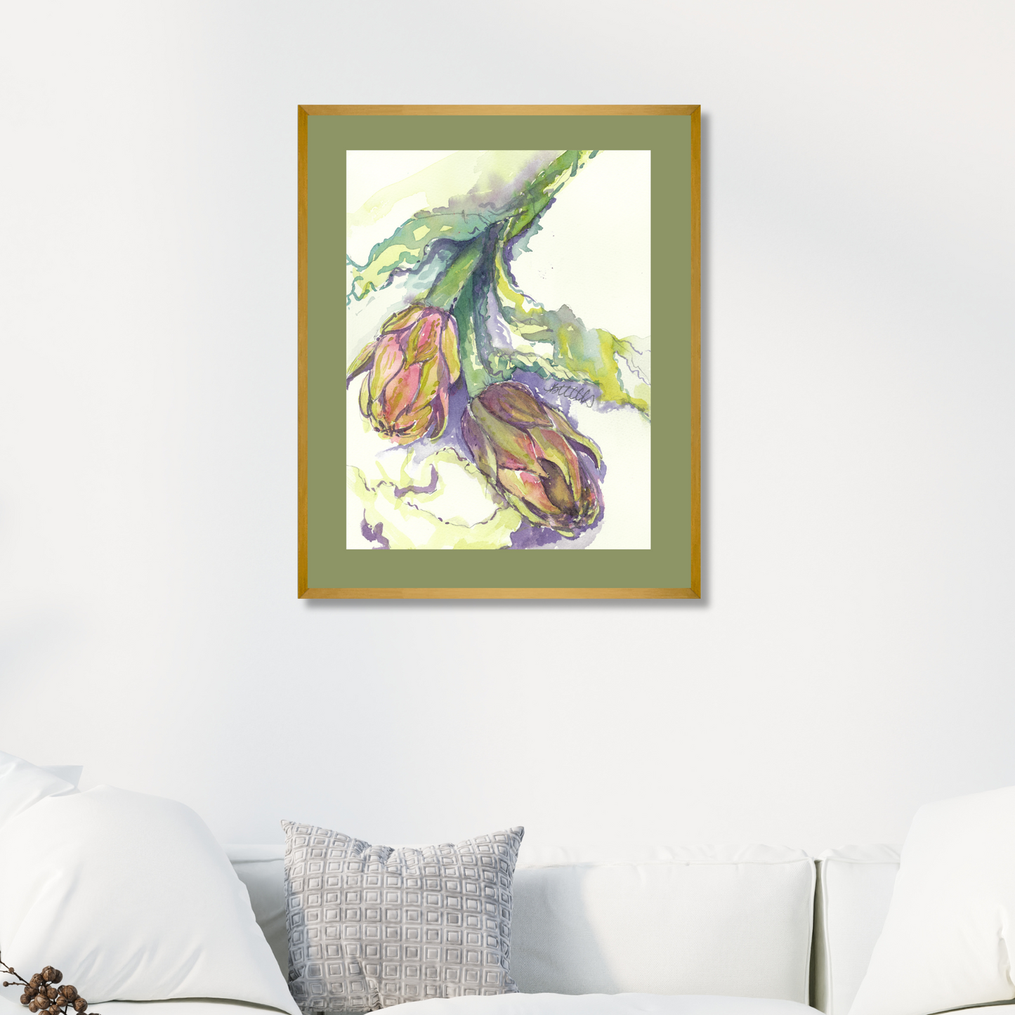 Italian Artichokes, The Fine Art Print