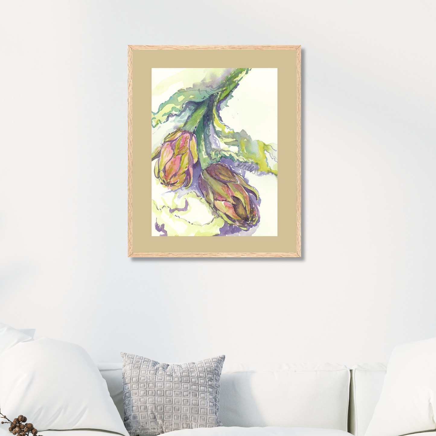 Italian Artichokes, The Fine Art Print