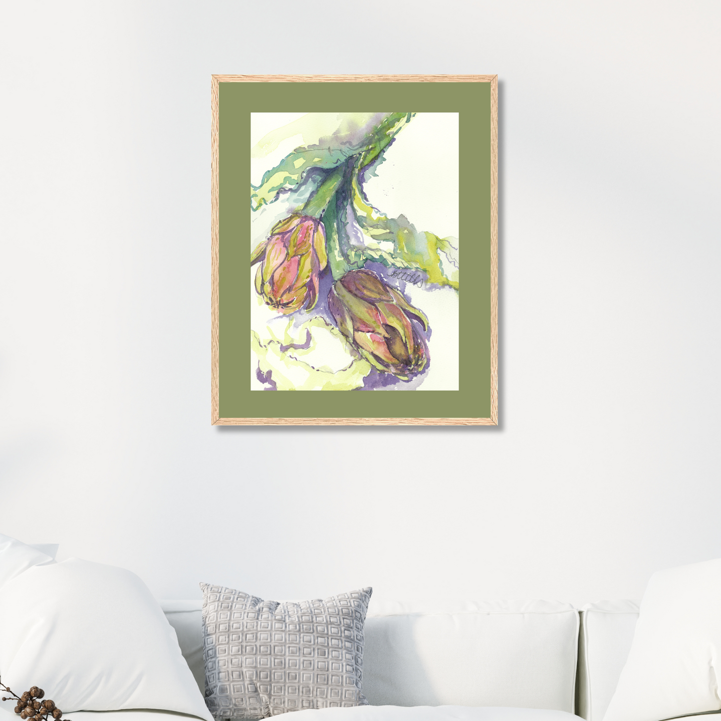 Italian Artichokes, The Fine Art Print