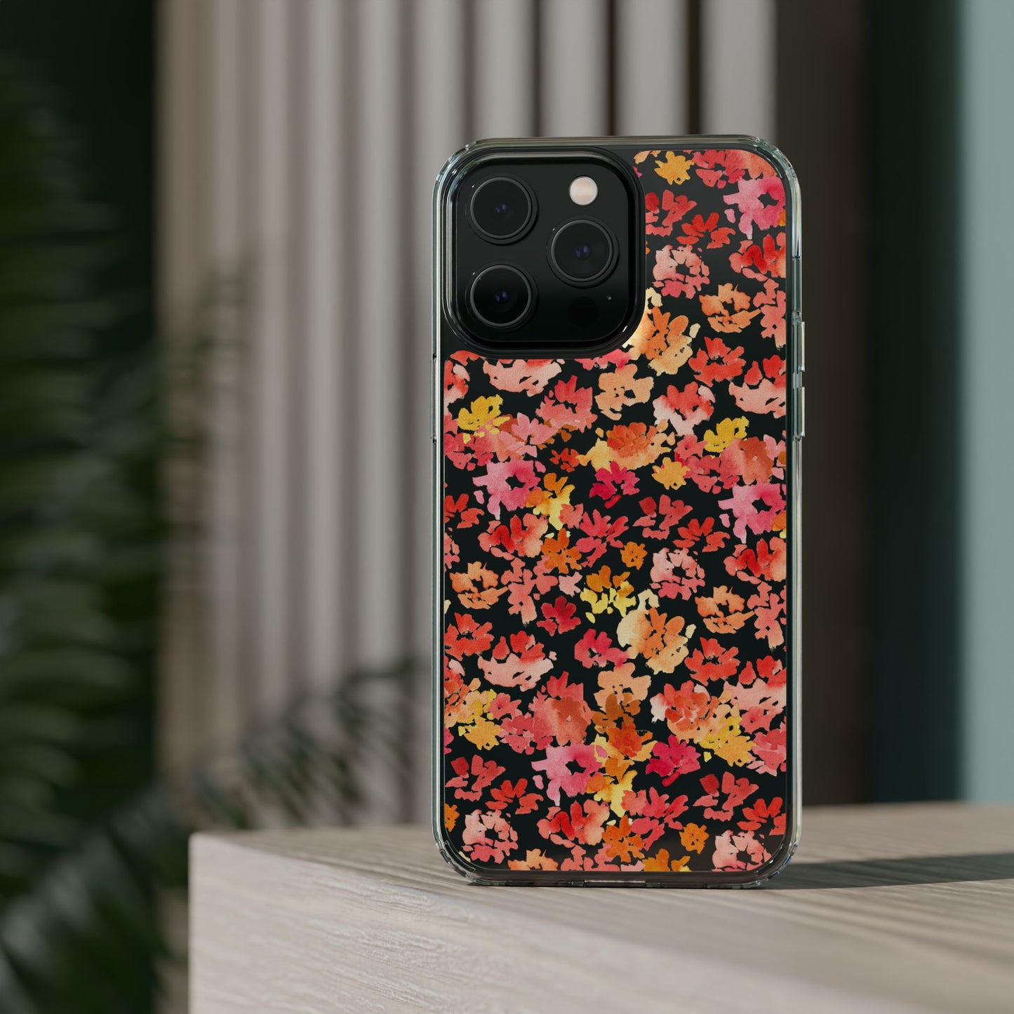 Watercolor Mini Posy Clear Phone Case - Brooke Zitting, LLC