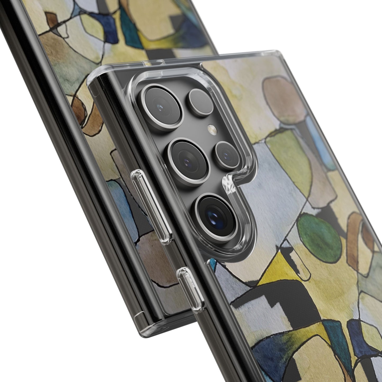 Abstract Watercolor Clear Phone Case - Brooke Zitting, LLC