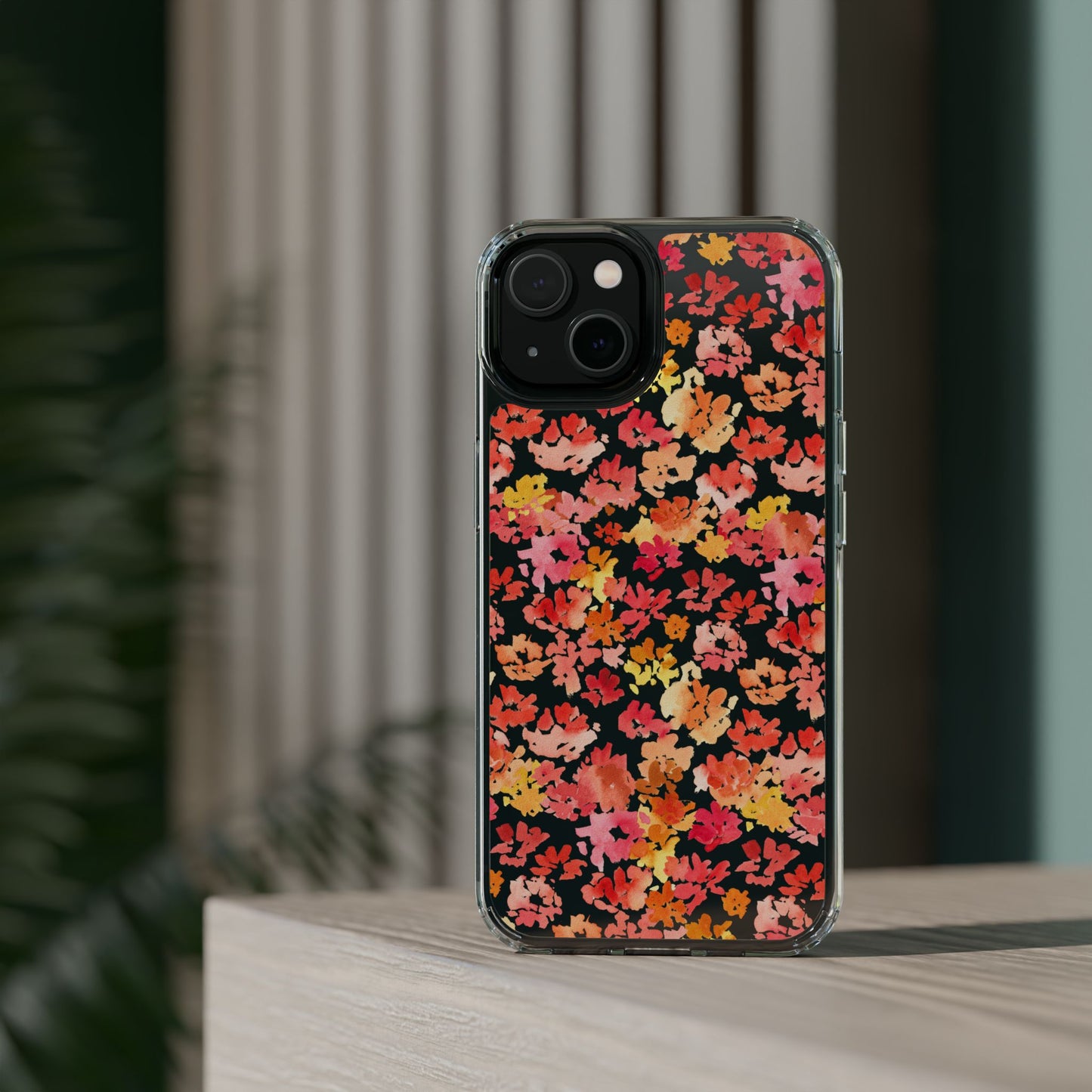 Watercolor Mini Posy Clear Phone Case - Brooke Zitting, LLC