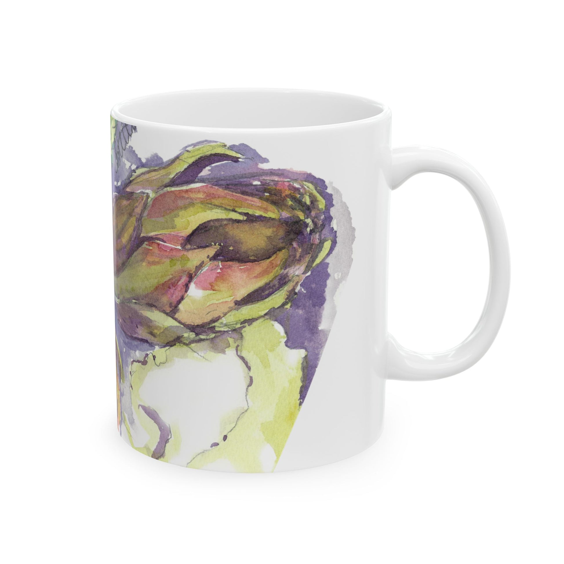 The Italian Artichokes Ceramic Mug - Perfect Gift (11oz, 15oz) - Brooke Zitting, LLC