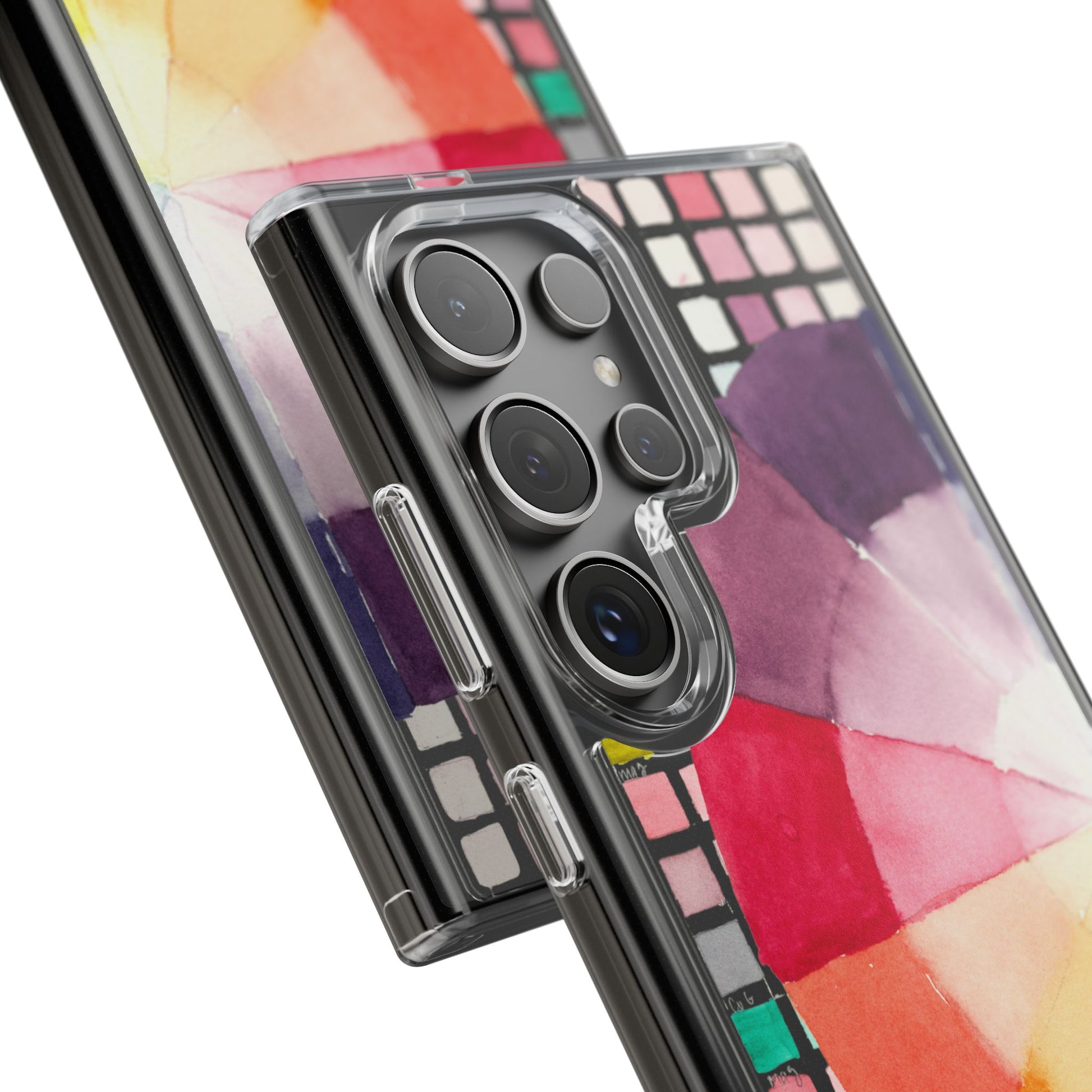 Watercolor-Theory Clear Phone Case - Brooke Zitting, LLC