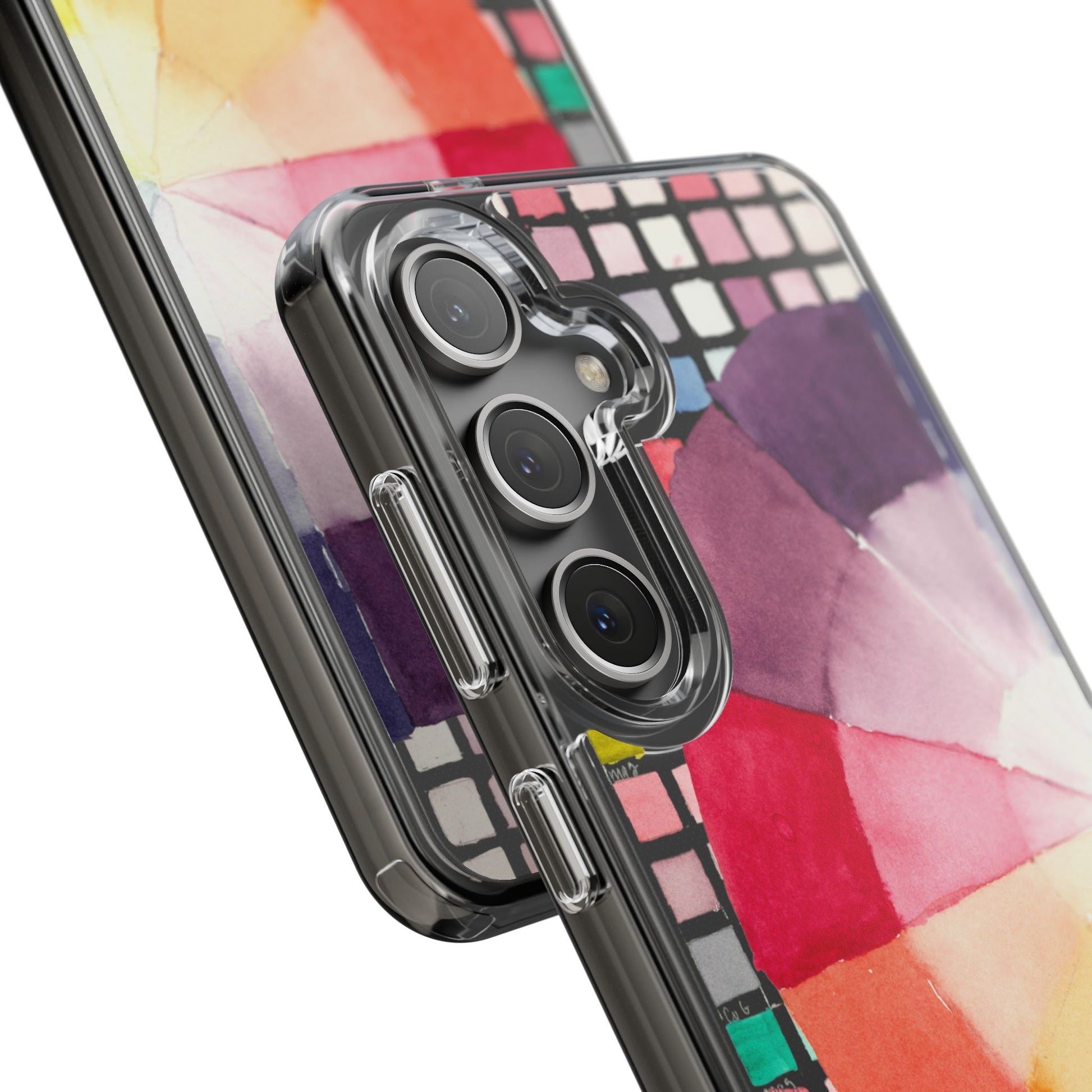 Watercolor-Theory Clear Phone Case - Brooke Zitting, LLC