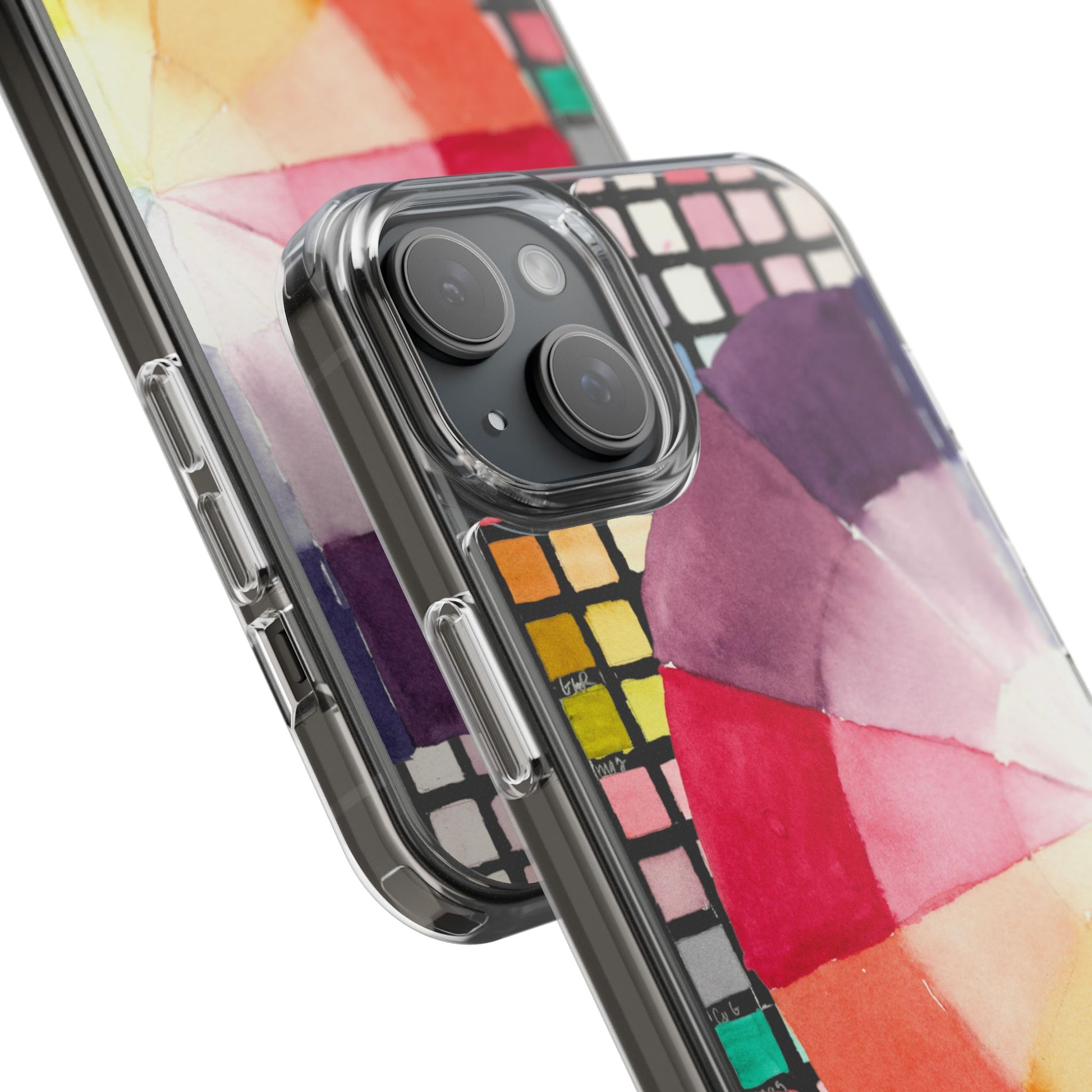Watercolor-Theory Clear Phone Case - Brooke Zitting, LLC